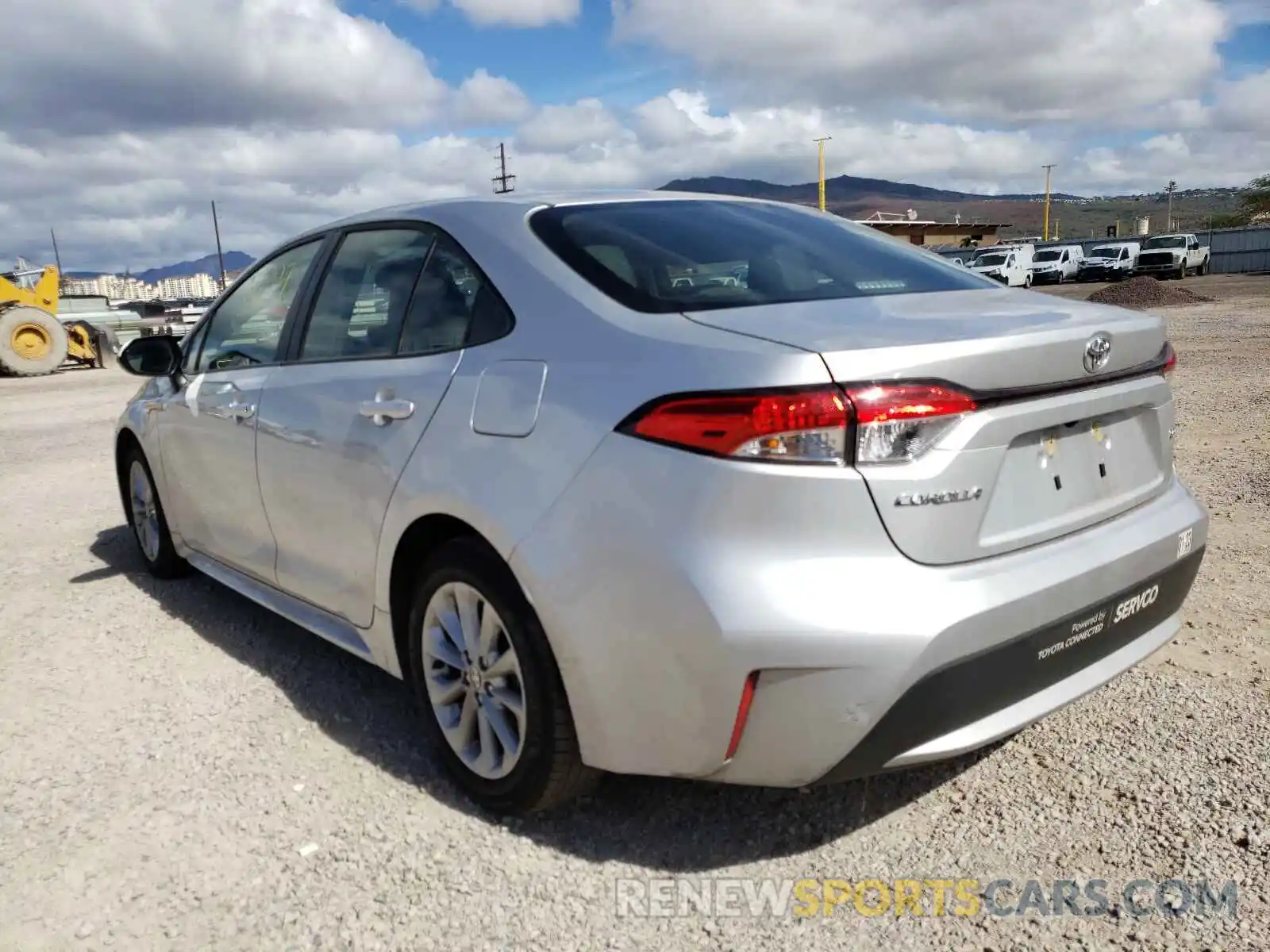 3 Photograph of a damaged car JTDVPMAE0MJ163119 TOYOTA COROLLA 2021