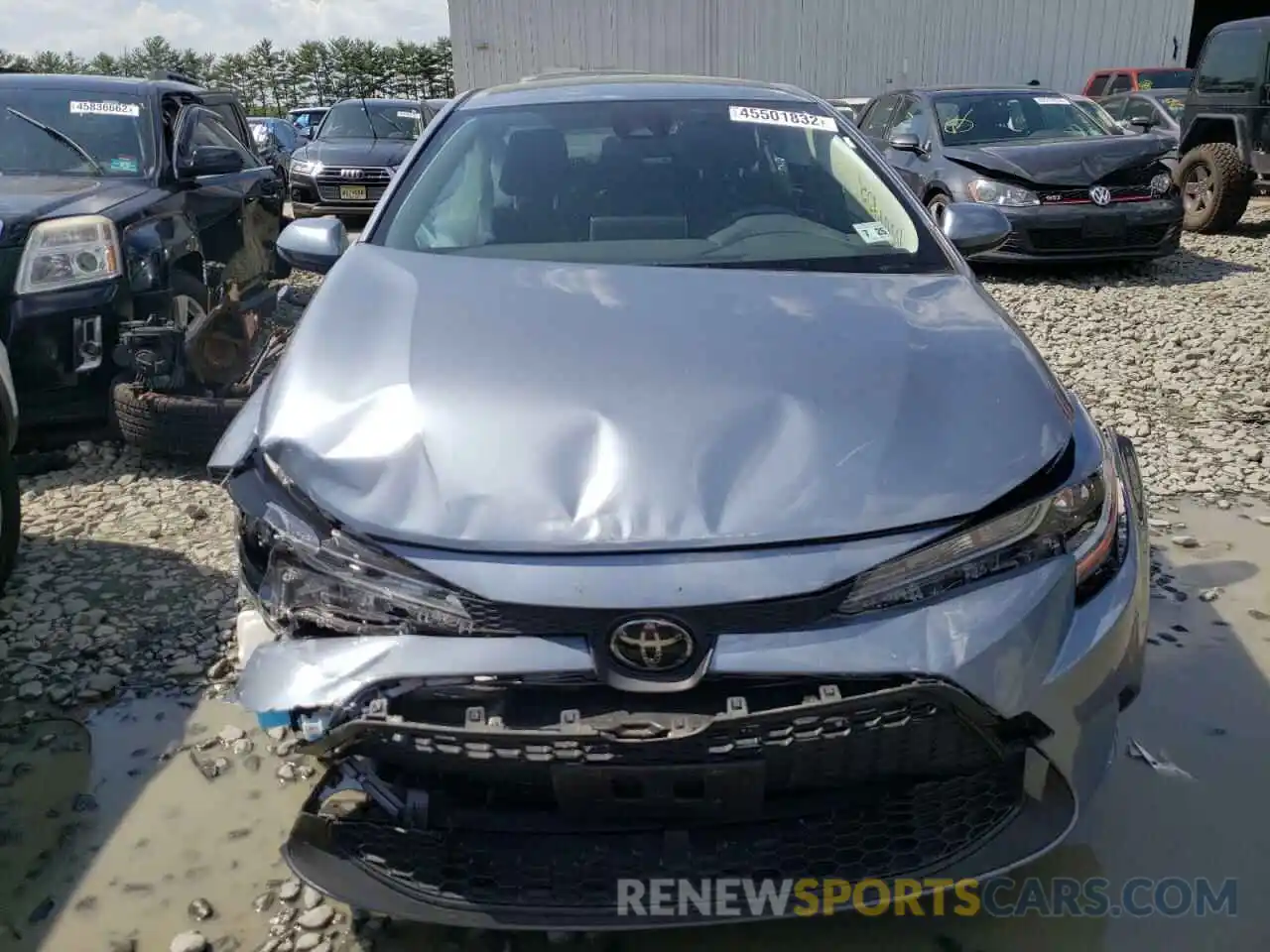 9 Photograph of a damaged car JTDVPMAE1MJ120327 TOYOTA COROLLA 2021