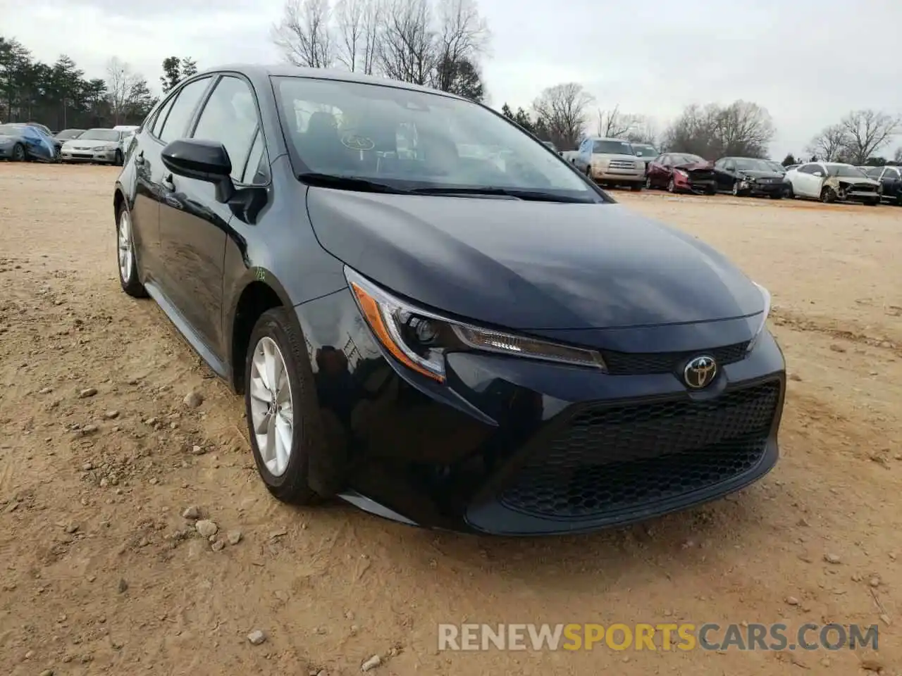 1 Photograph of a damaged car JTDVPMAE1MJ123065 TOYOTA COROLLA 2021