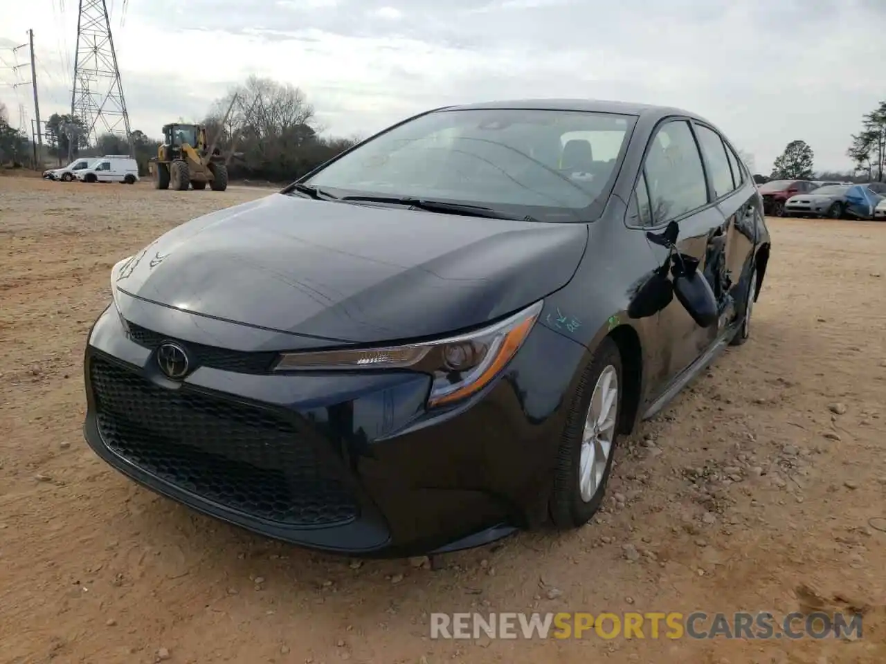 2 Photograph of a damaged car JTDVPMAE1MJ123065 TOYOTA COROLLA 2021