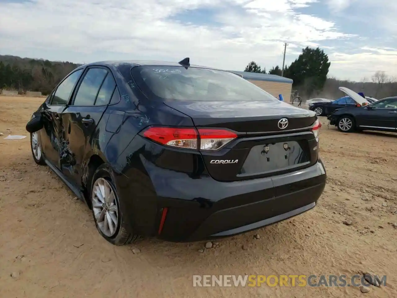 3 Photograph of a damaged car JTDVPMAE1MJ123065 TOYOTA COROLLA 2021