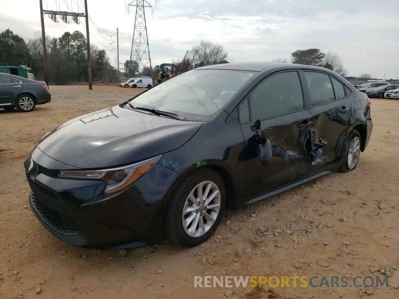 9 Photograph of a damaged car JTDVPMAE1MJ123065 TOYOTA COROLLA 2021