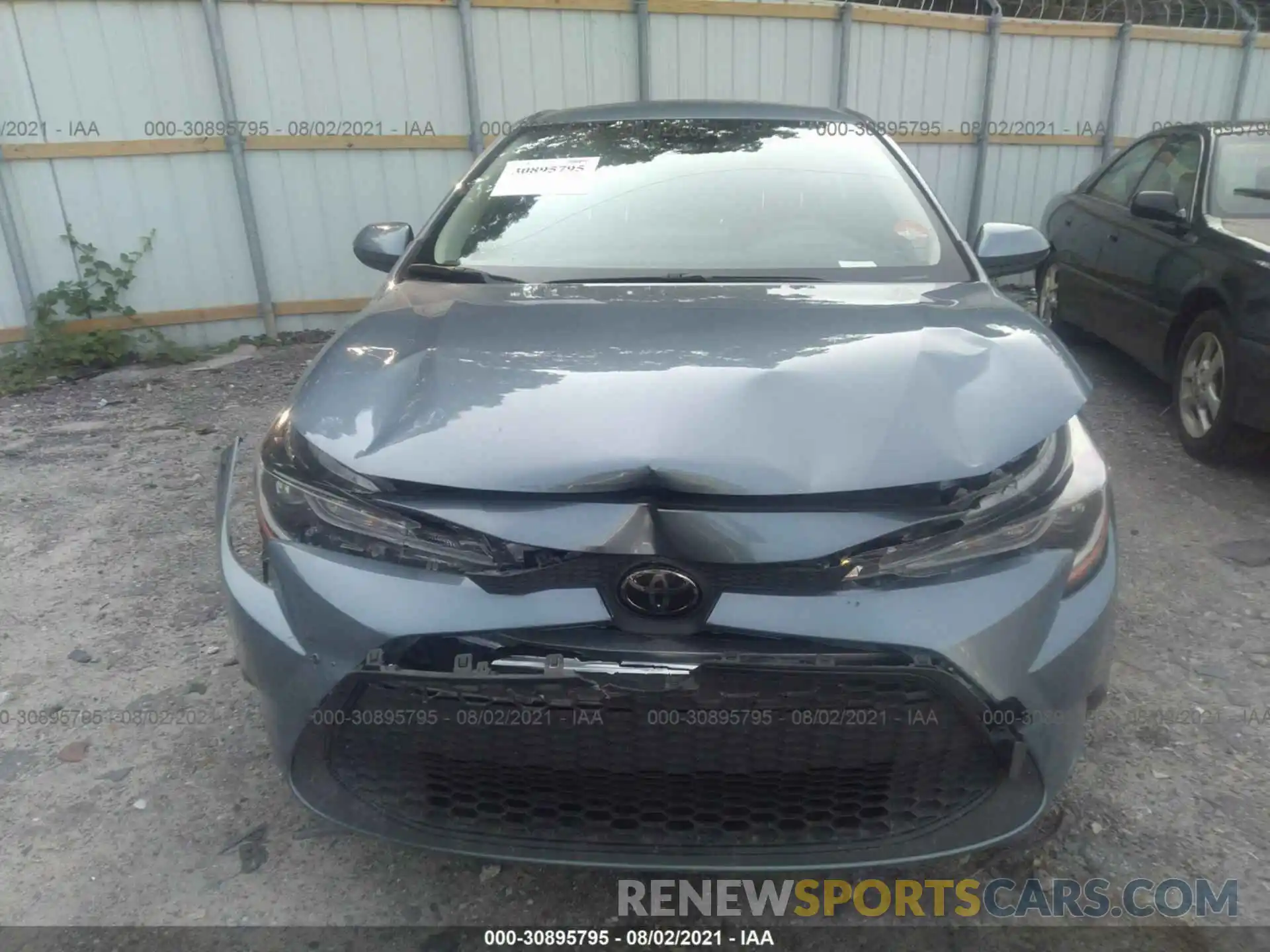 10 Photograph of a damaged car JTDVPMAE1MJ123471 TOYOTA COROLLA 2021