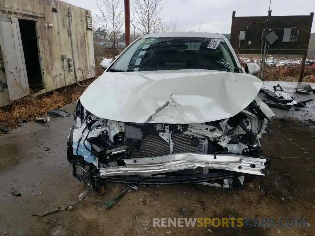 9 Photograph of a damaged car JTDVPMAE1MJ123552 TOYOTA COROLLA 2021