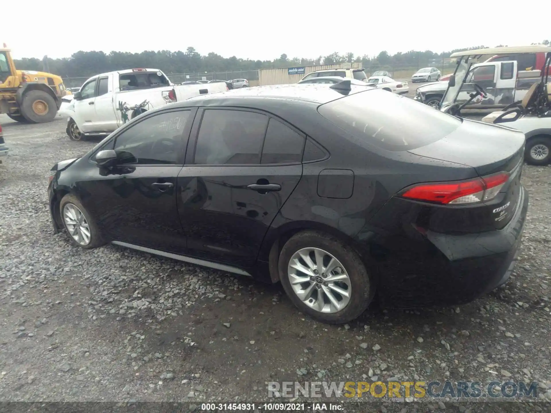 3 Photograph of a damaged car JTDVPMAE1MJ140710 TOYOTA COROLLA 2021