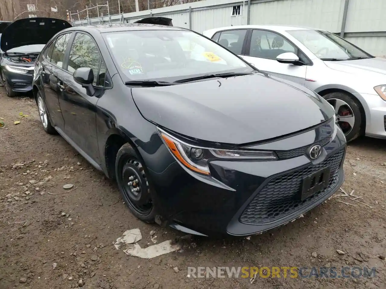 1 Photograph of a damaged car JTDVPMAE1MJ142571 TOYOTA COROLLA 2021