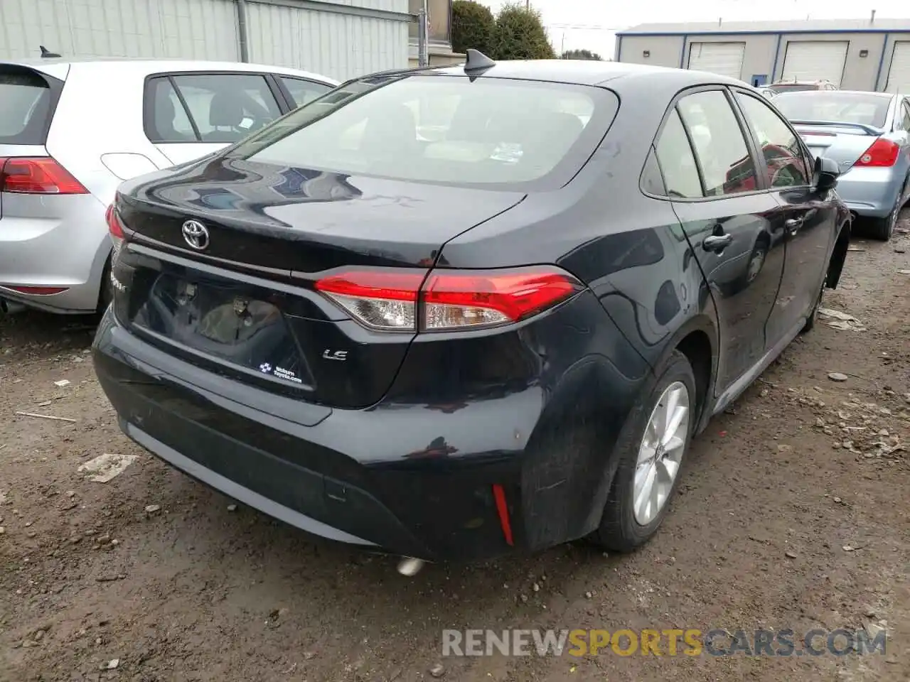 4 Photograph of a damaged car JTDVPMAE1MJ142571 TOYOTA COROLLA 2021