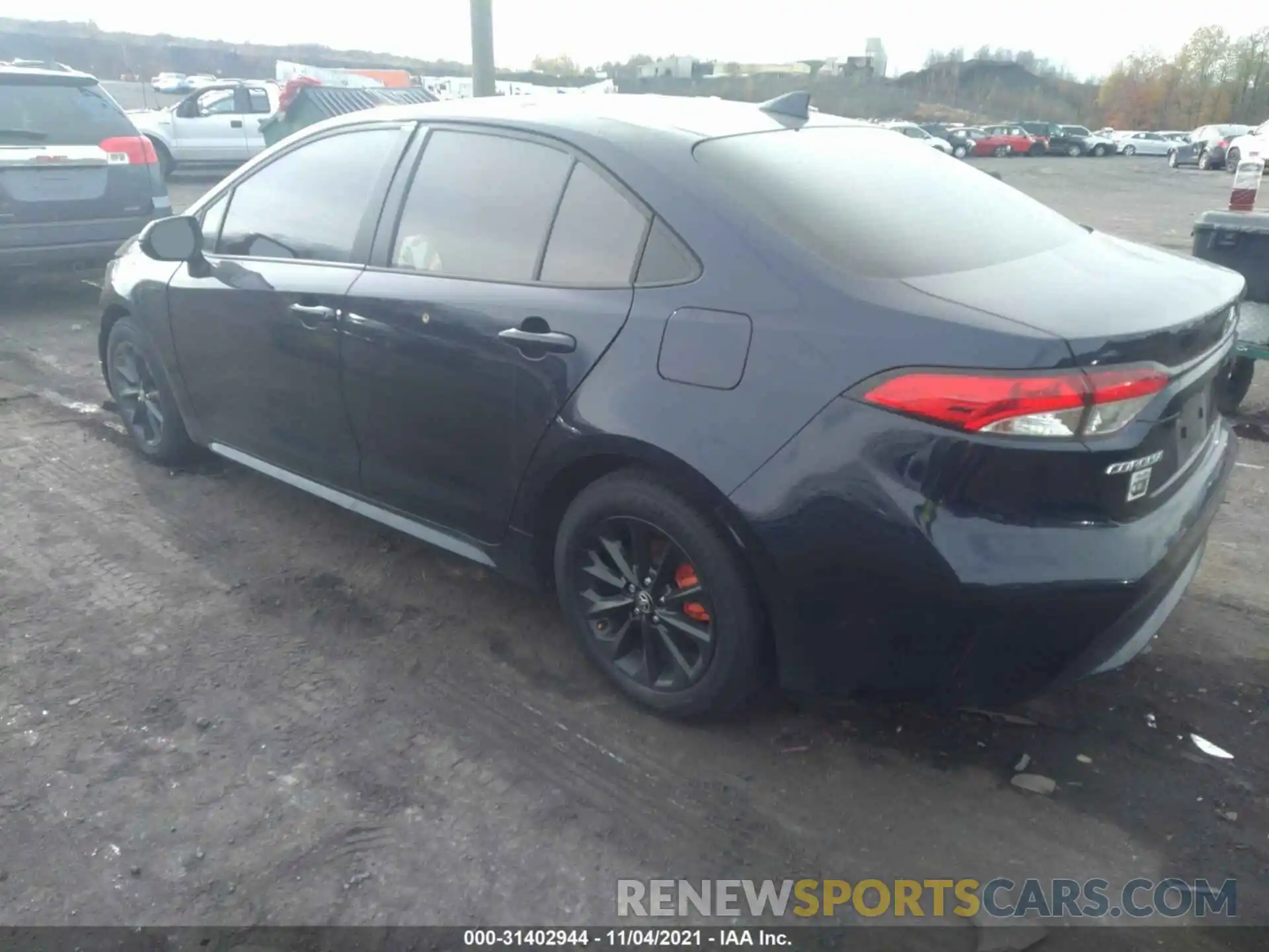 3 Photograph of a damaged car JTDVPMAE1MJ146443 TOYOTA COROLLA 2021