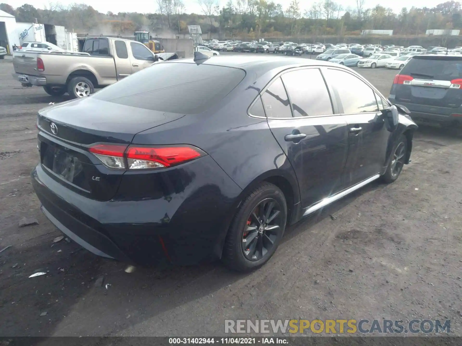 4 Photograph of a damaged car JTDVPMAE1MJ146443 TOYOTA COROLLA 2021