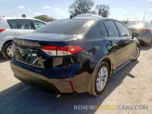 4 Photograph of a damaged car JTDVPMAE1MJ165963 TOYOTA COROLLA 2021