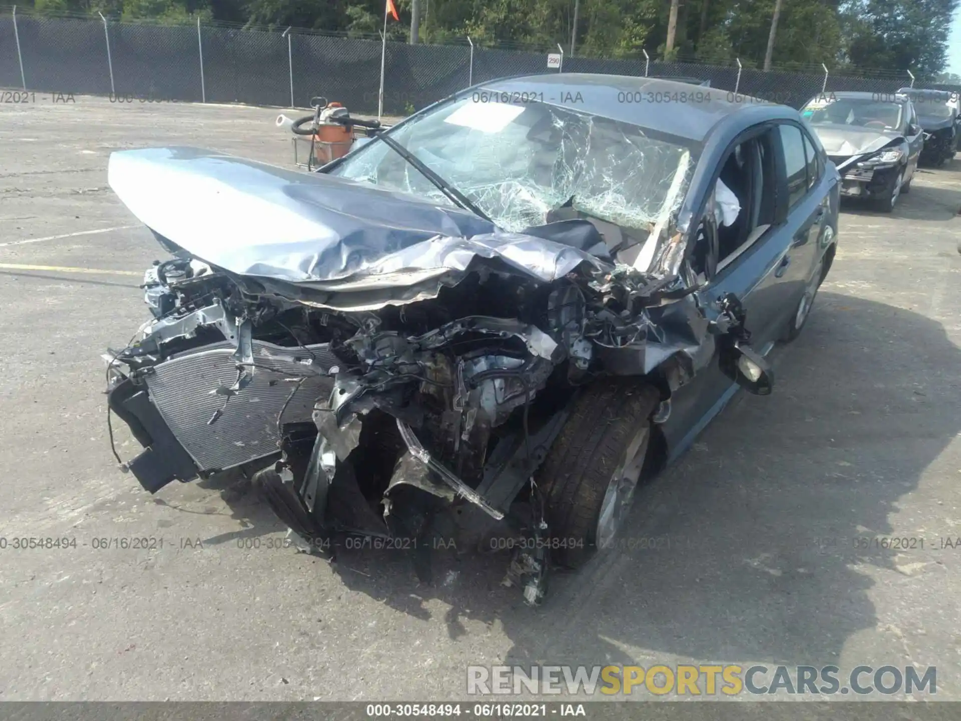 6 Photograph of a damaged car JTDVPMAE1MJ172010 TOYOTA COROLLA 2021