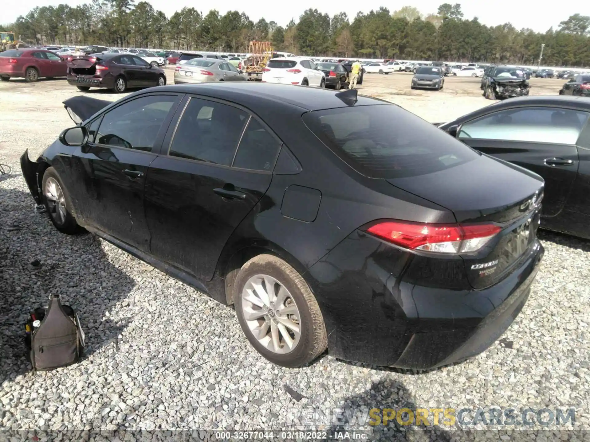 3 Photograph of a damaged car JTDVPMAE1MJ173304 TOYOTA COROLLA 2021