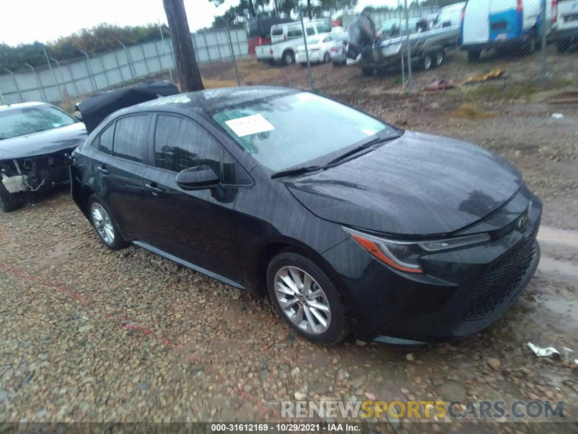 1 Photograph of a damaged car JTDVPMAE2MJ120174 TOYOTA COROLLA 2021