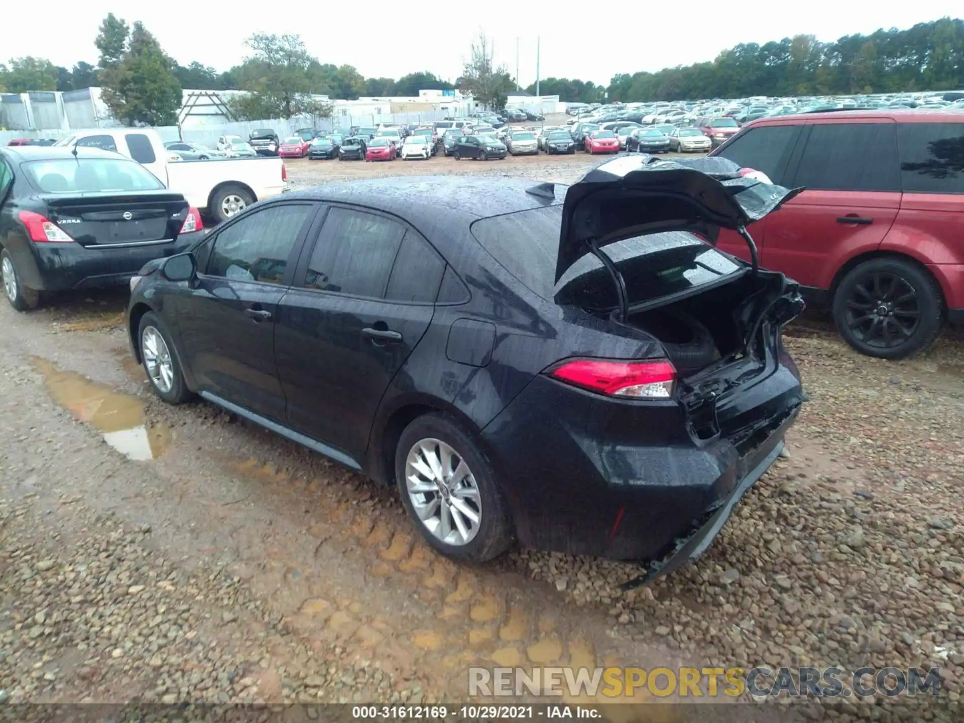 3 Photograph of a damaged car JTDVPMAE2MJ120174 TOYOTA COROLLA 2021