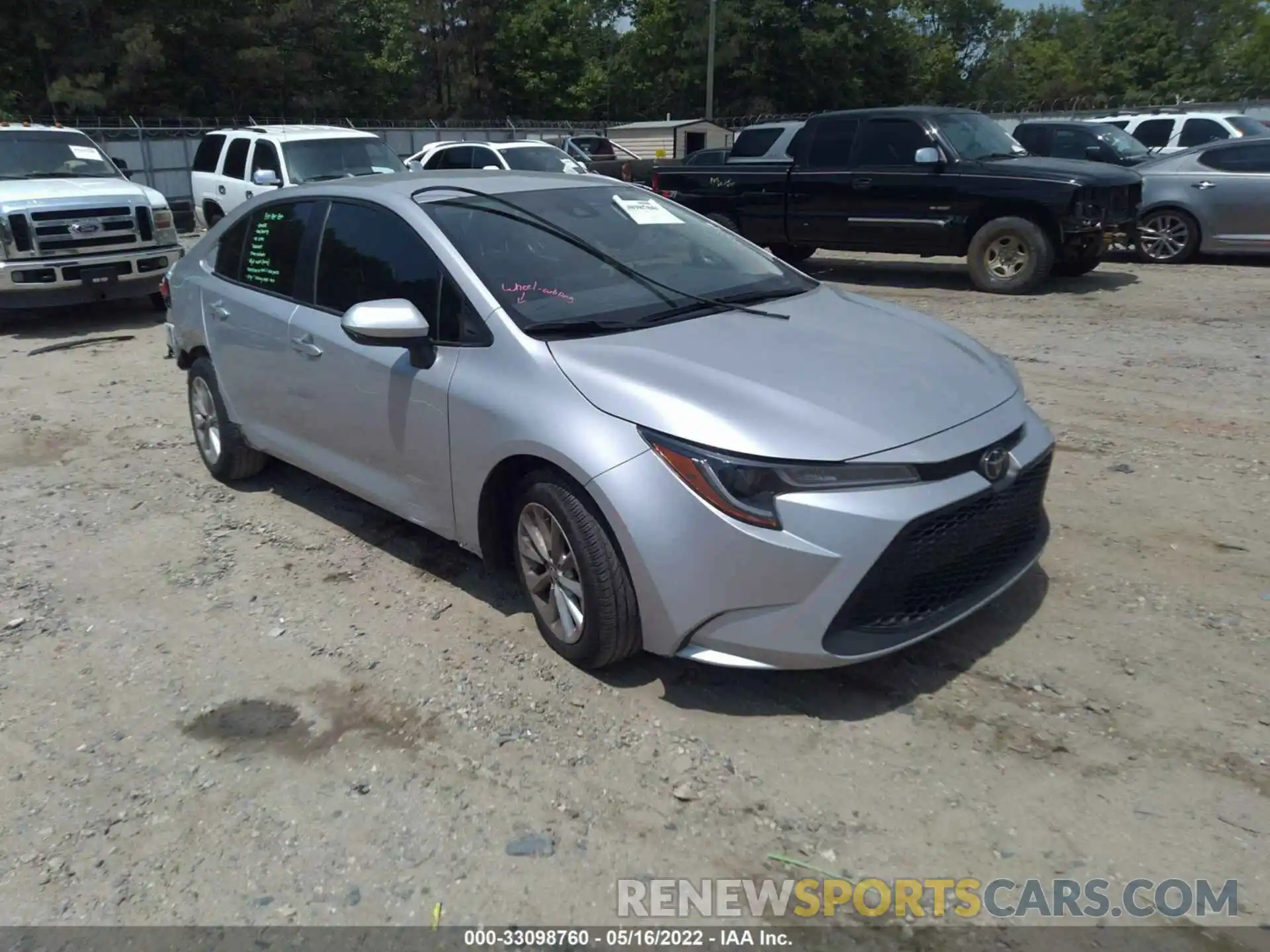 1 Photograph of a damaged car JTDVPMAE2MJ120921 TOYOTA COROLLA 2021