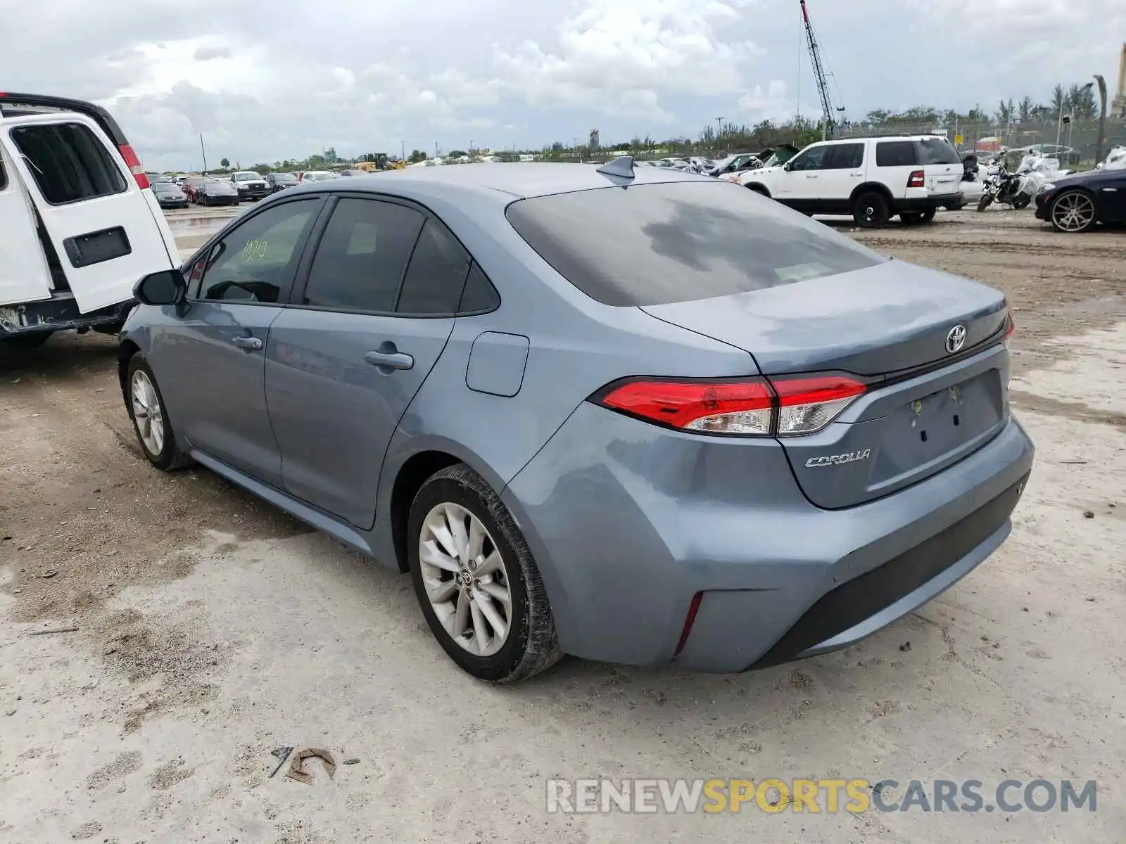 3 Photograph of a damaged car JTDVPMAE2MJ121308 TOYOTA COROLLA 2021