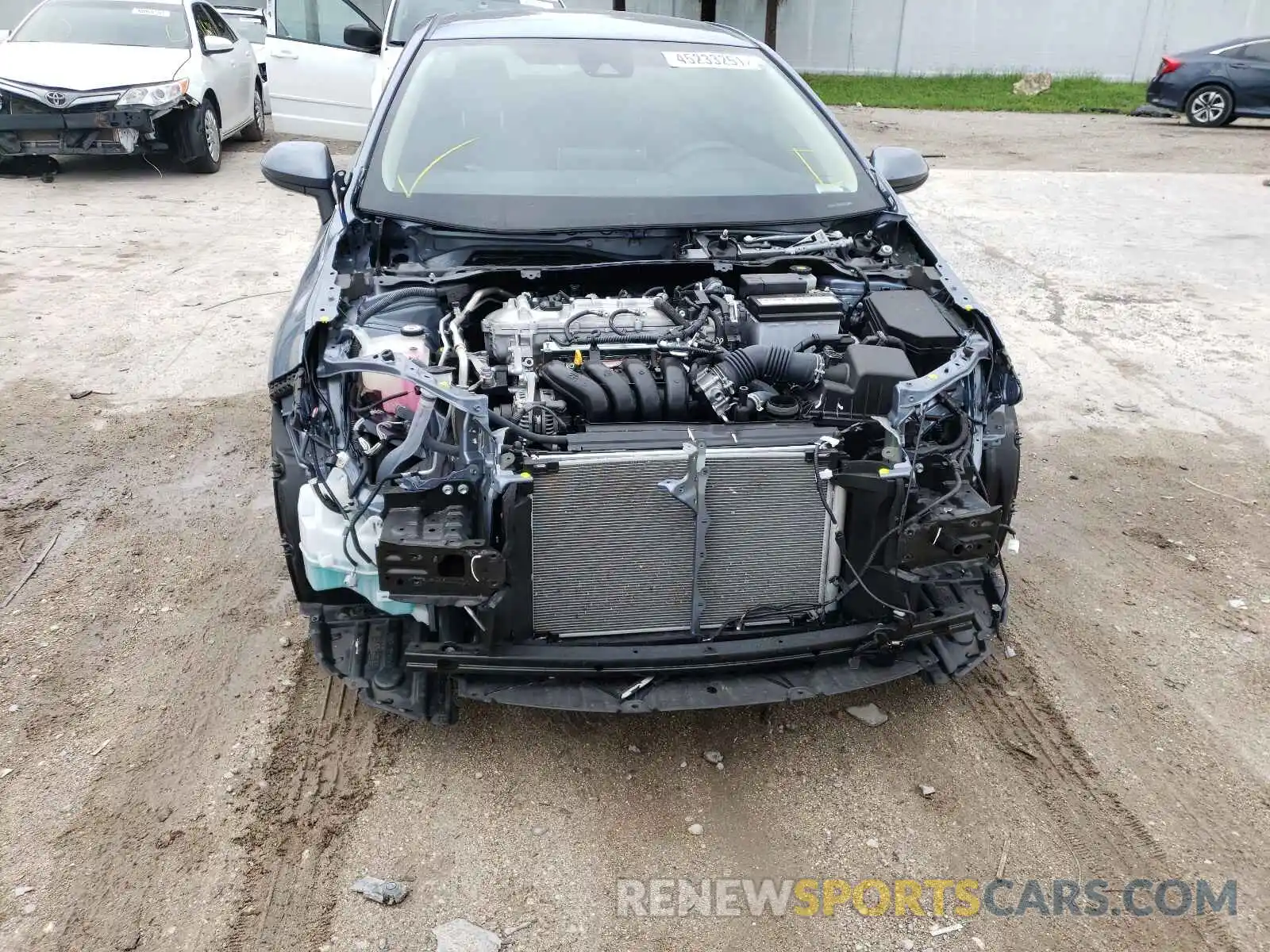 9 Photograph of a damaged car JTDVPMAE2MJ121308 TOYOTA COROLLA 2021