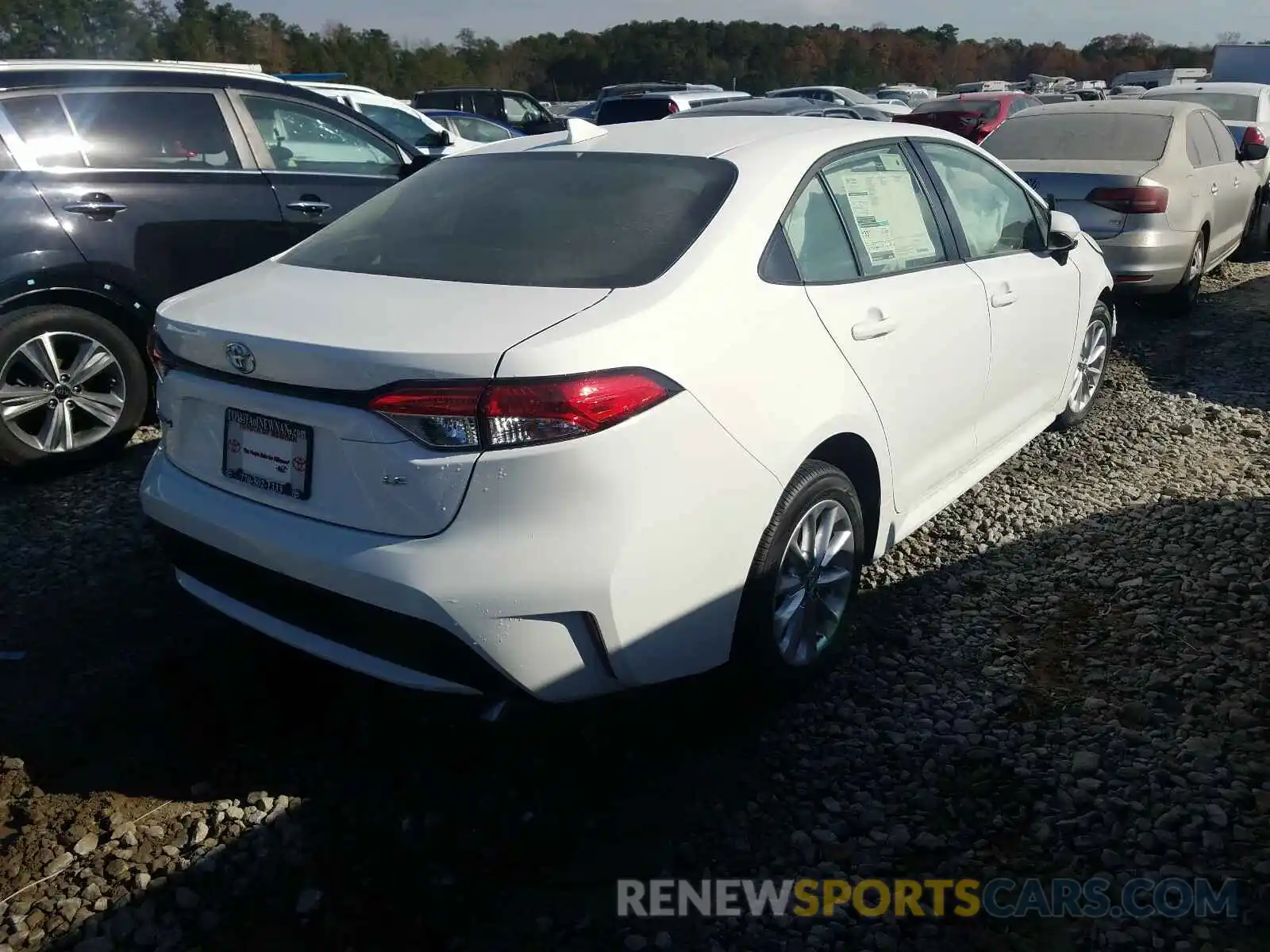 4 Photograph of a damaged car JTDVPMAE2MJ123270 TOYOTA COROLLA 2021