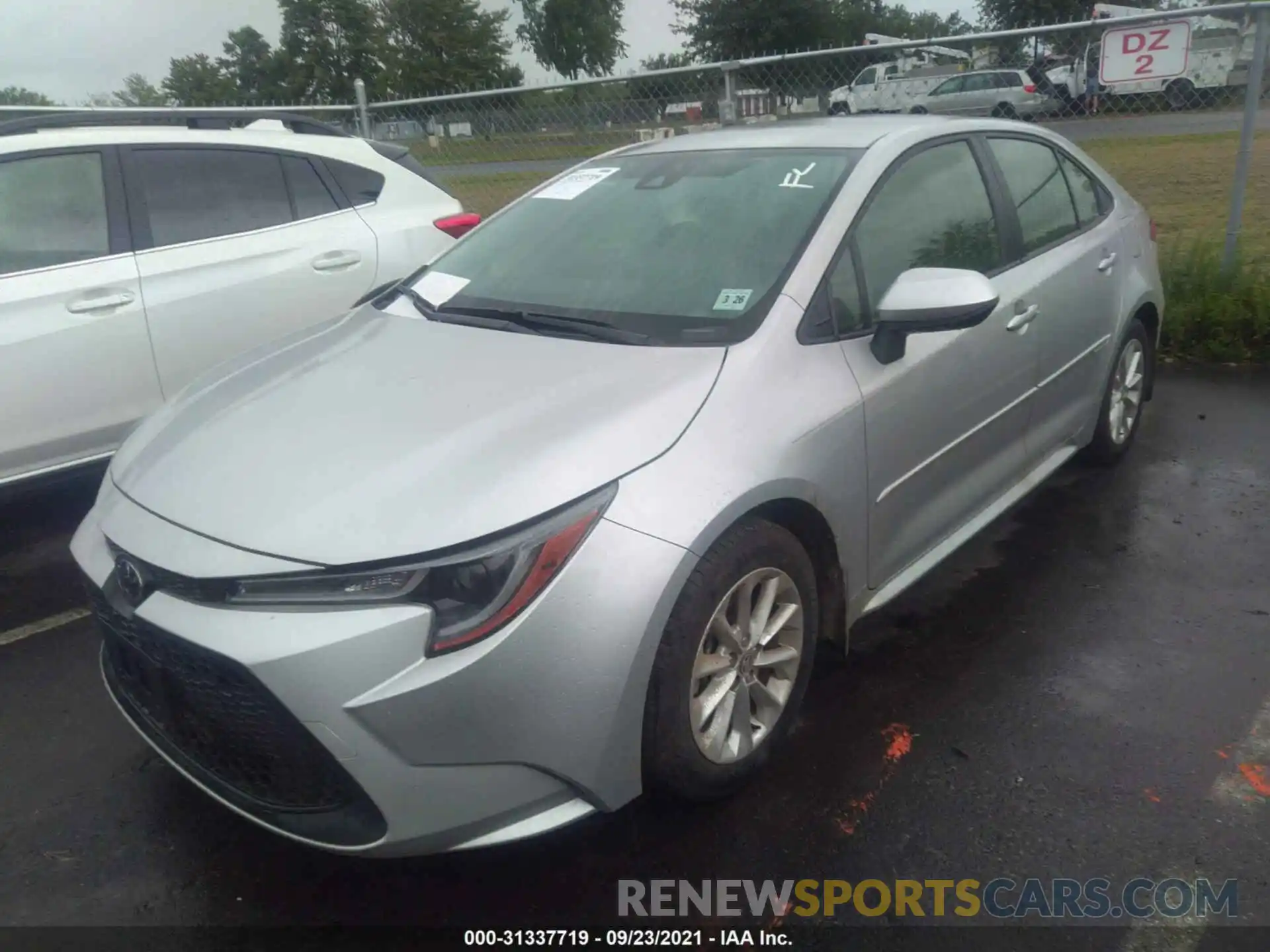 2 Photograph of a damaged car JTDVPMAE2MJ133197 TOYOTA COROLLA 2021