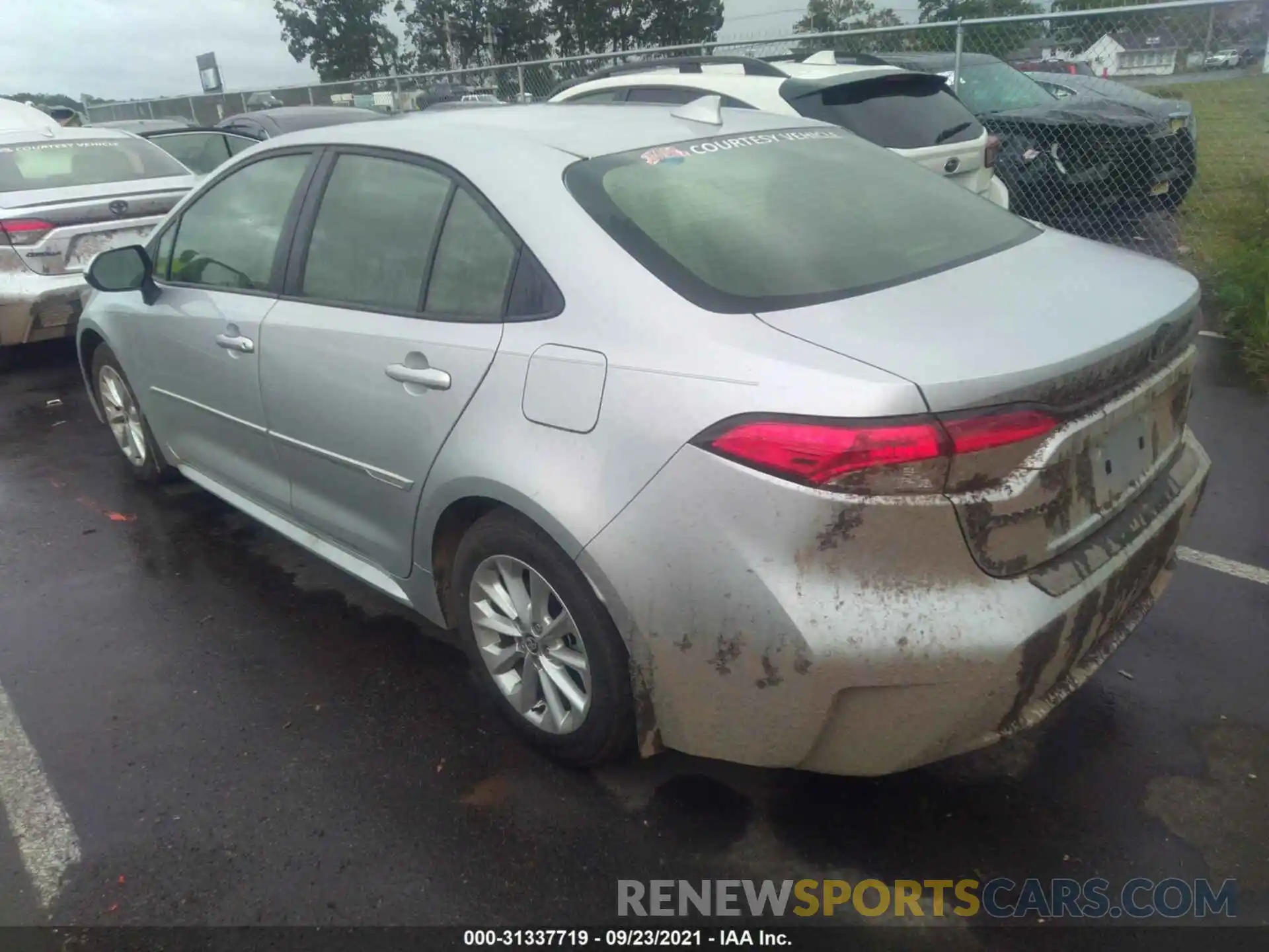 3 Photograph of a damaged car JTDVPMAE2MJ133197 TOYOTA COROLLA 2021