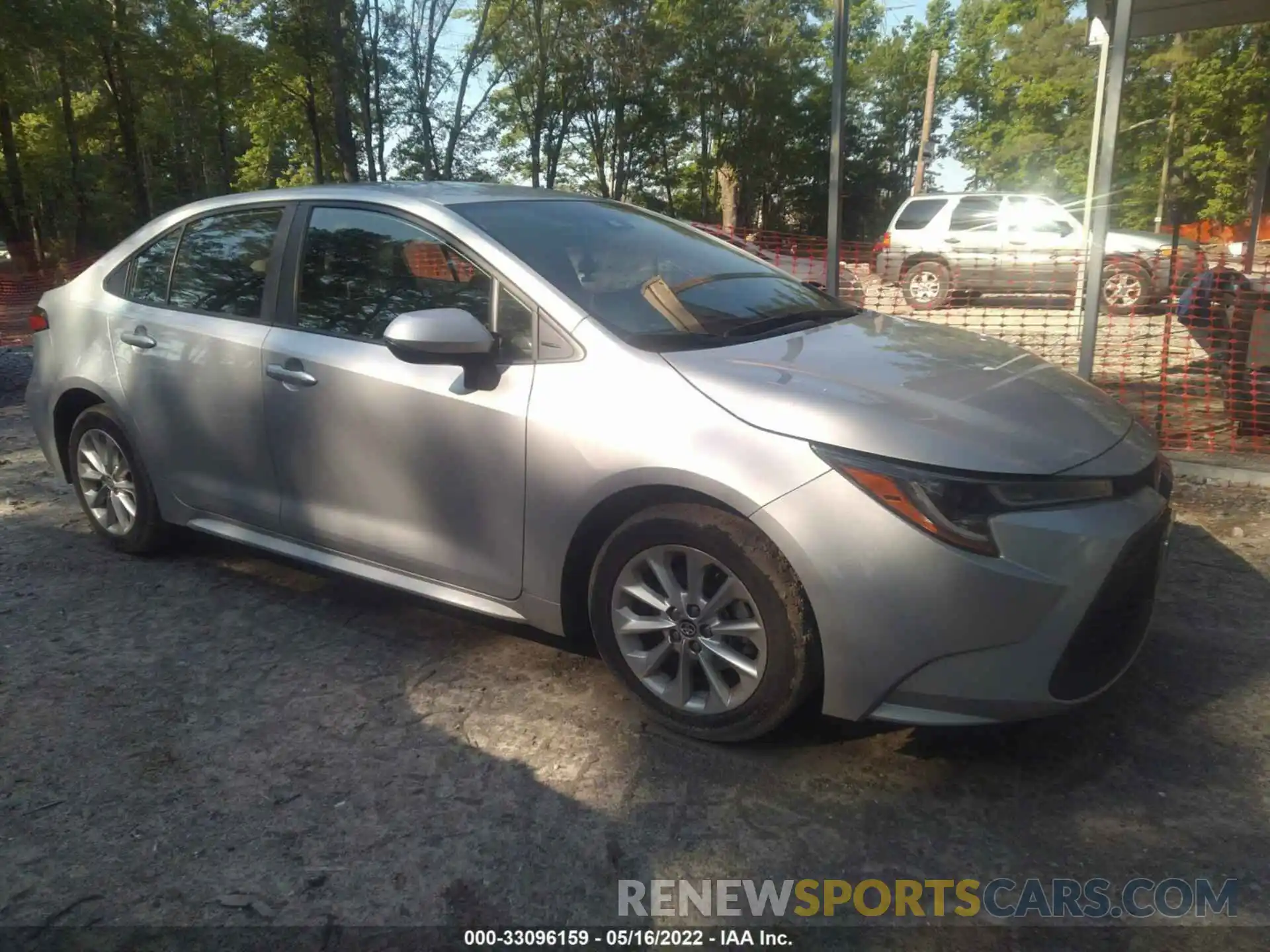 1 Photograph of a damaged car JTDVPMAE2MJ138318 TOYOTA COROLLA 2021