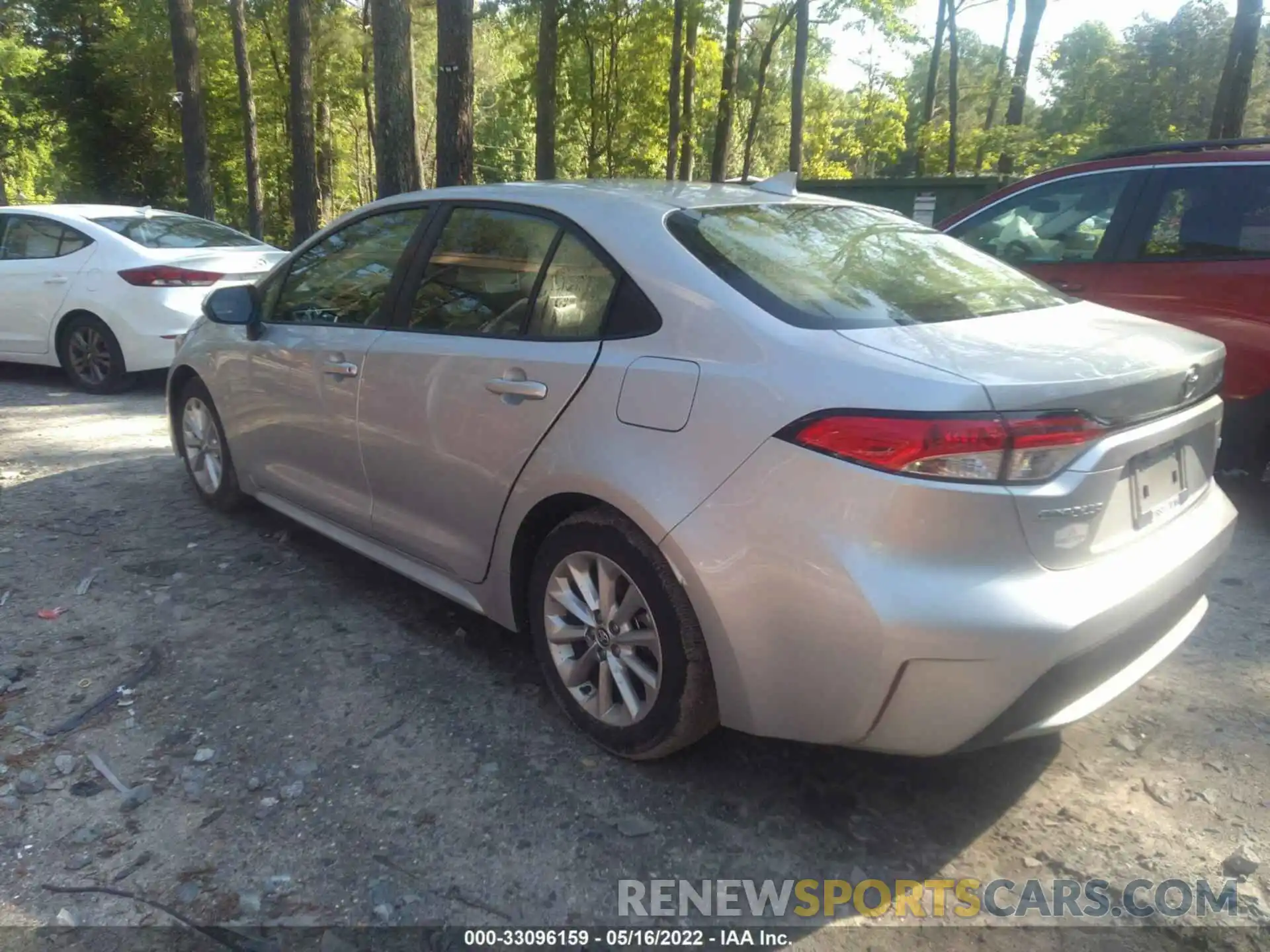 3 Photograph of a damaged car JTDVPMAE2MJ138318 TOYOTA COROLLA 2021