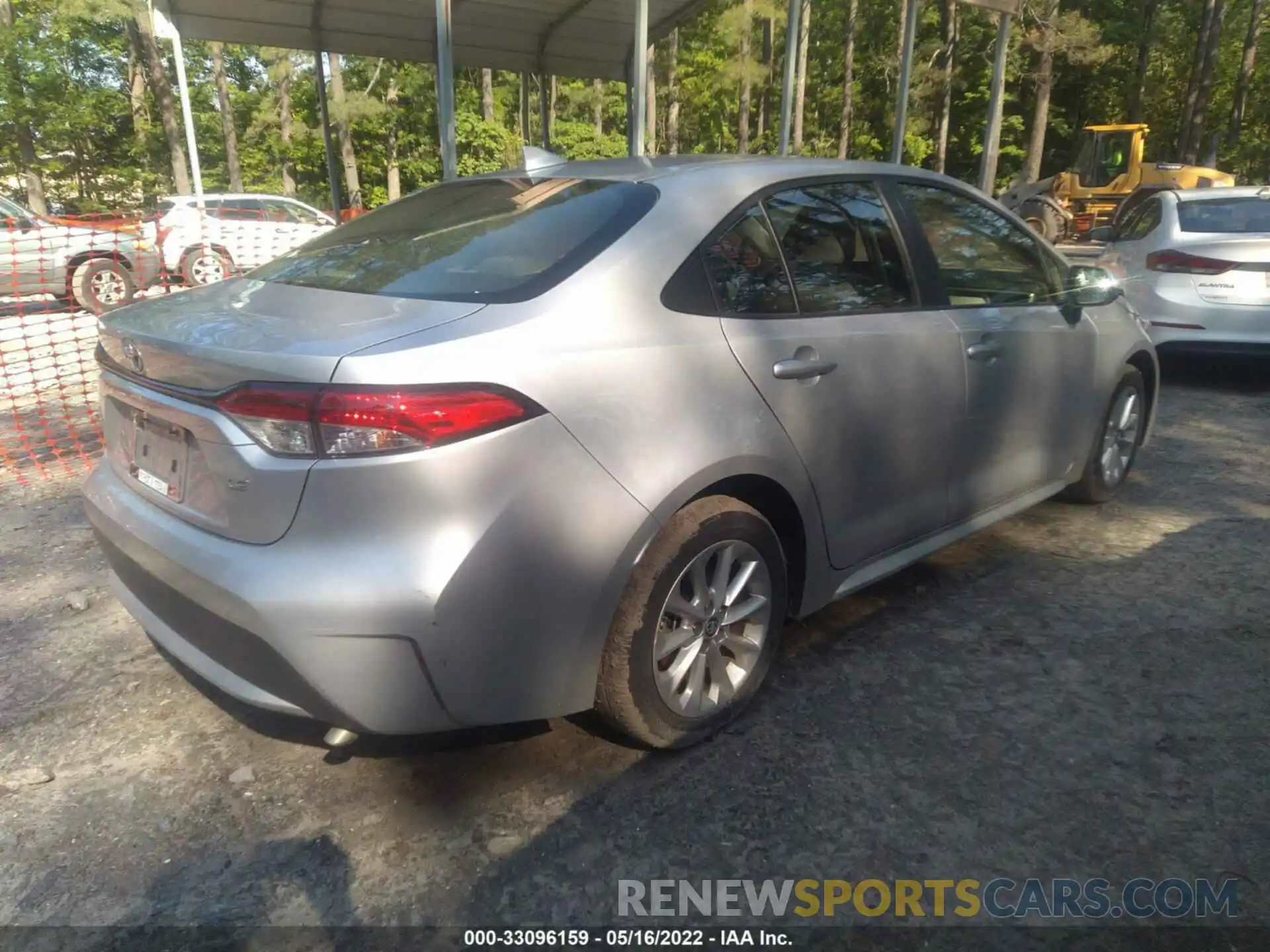 4 Photograph of a damaged car JTDVPMAE2MJ138318 TOYOTA COROLLA 2021