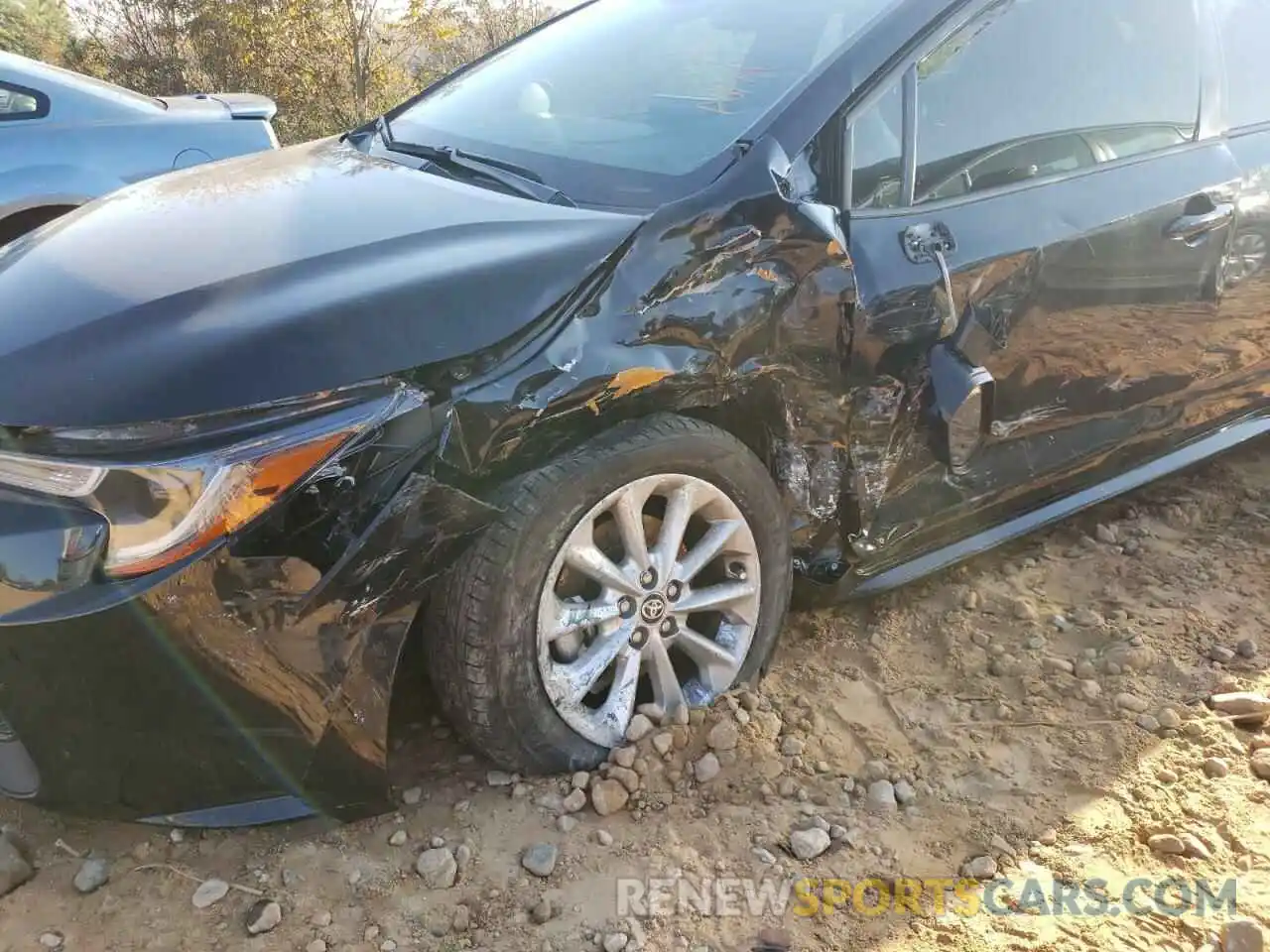 9 Photograph of a damaged car JTDVPMAE2MJ174865 TOYOTA COROLLA 2021