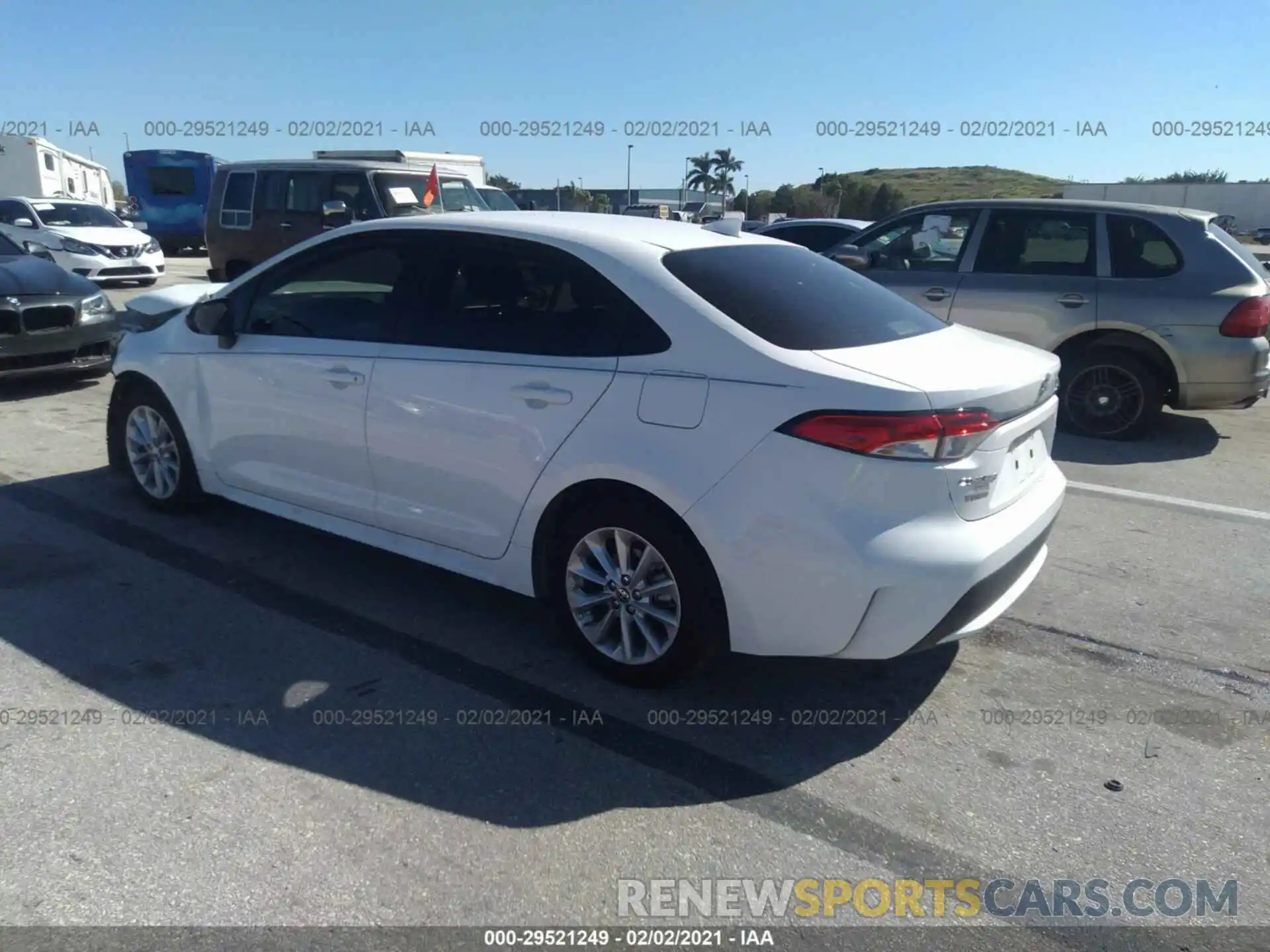 3 Photograph of a damaged car JTDVPMAE3MJ120748 TOYOTA COROLLA 2021