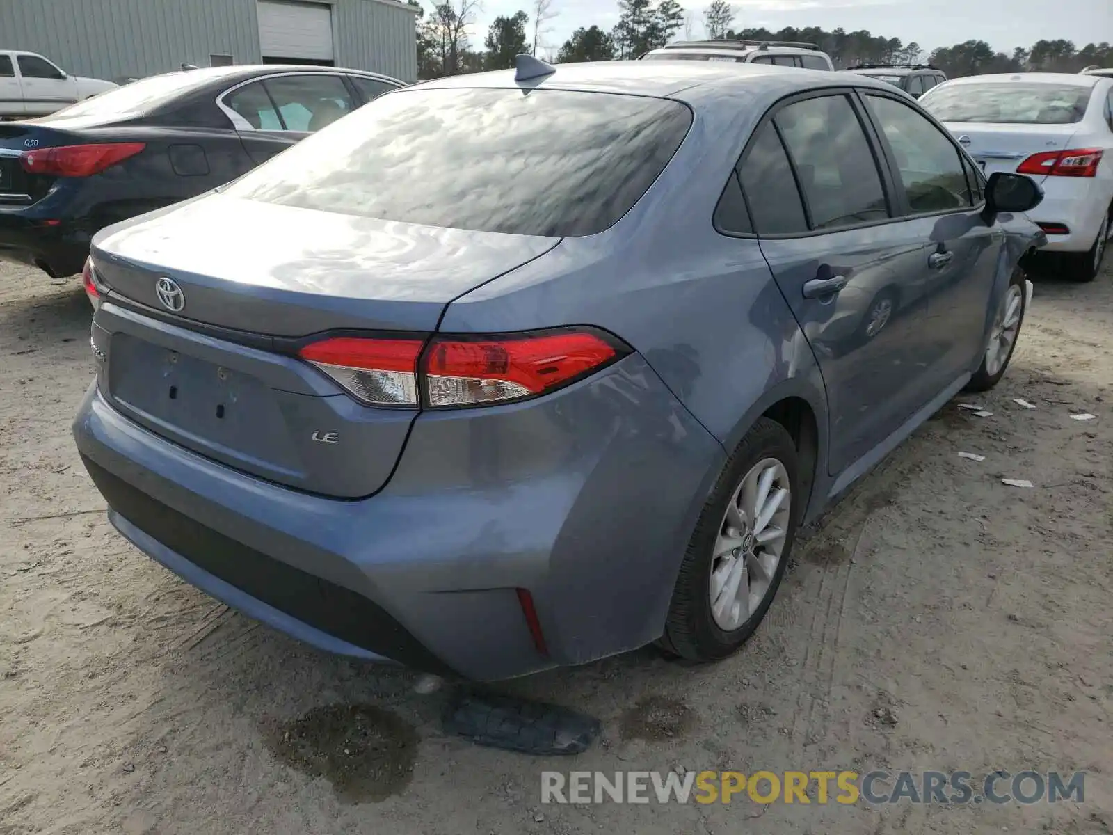 4 Photograph of a damaged car JTDVPMAE3MJ122306 TOYOTA COROLLA 2021