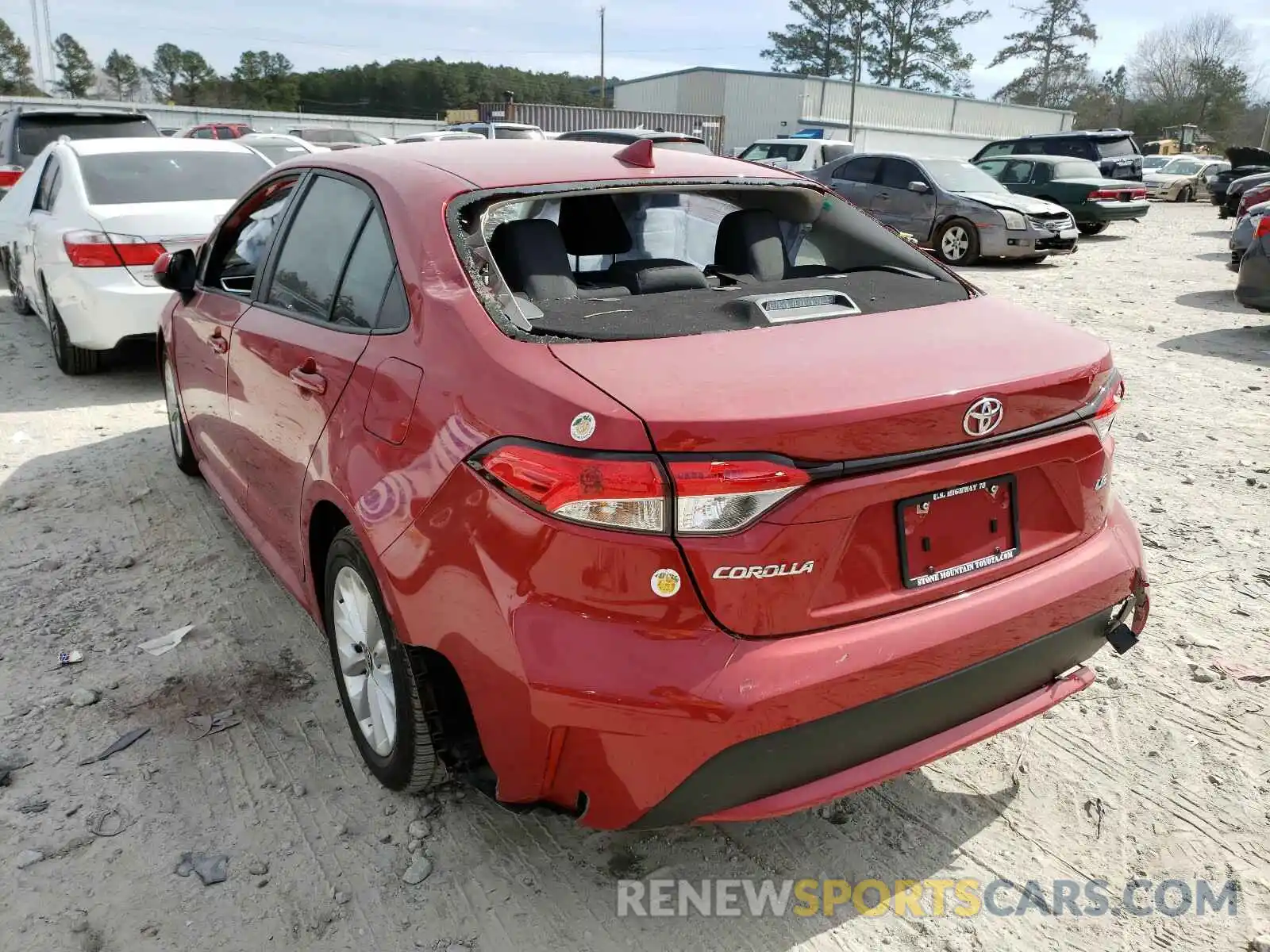 3 Photograph of a damaged car JTDVPMAE3MJ122760 TOYOTA COROLLA 2021