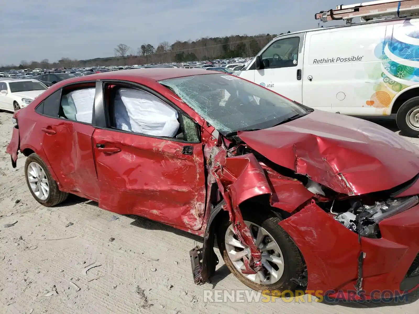 9 Photograph of a damaged car JTDVPMAE3MJ122760 TOYOTA COROLLA 2021