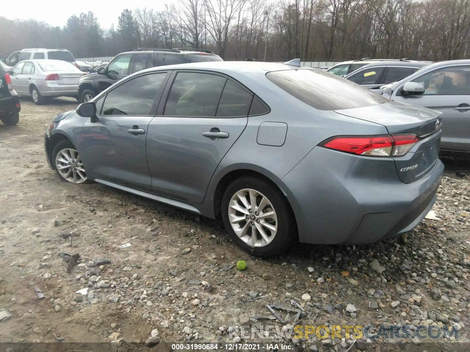 3 Photograph of a damaged car JTDVPMAE3MJ123200 TOYOTA COROLLA 2021