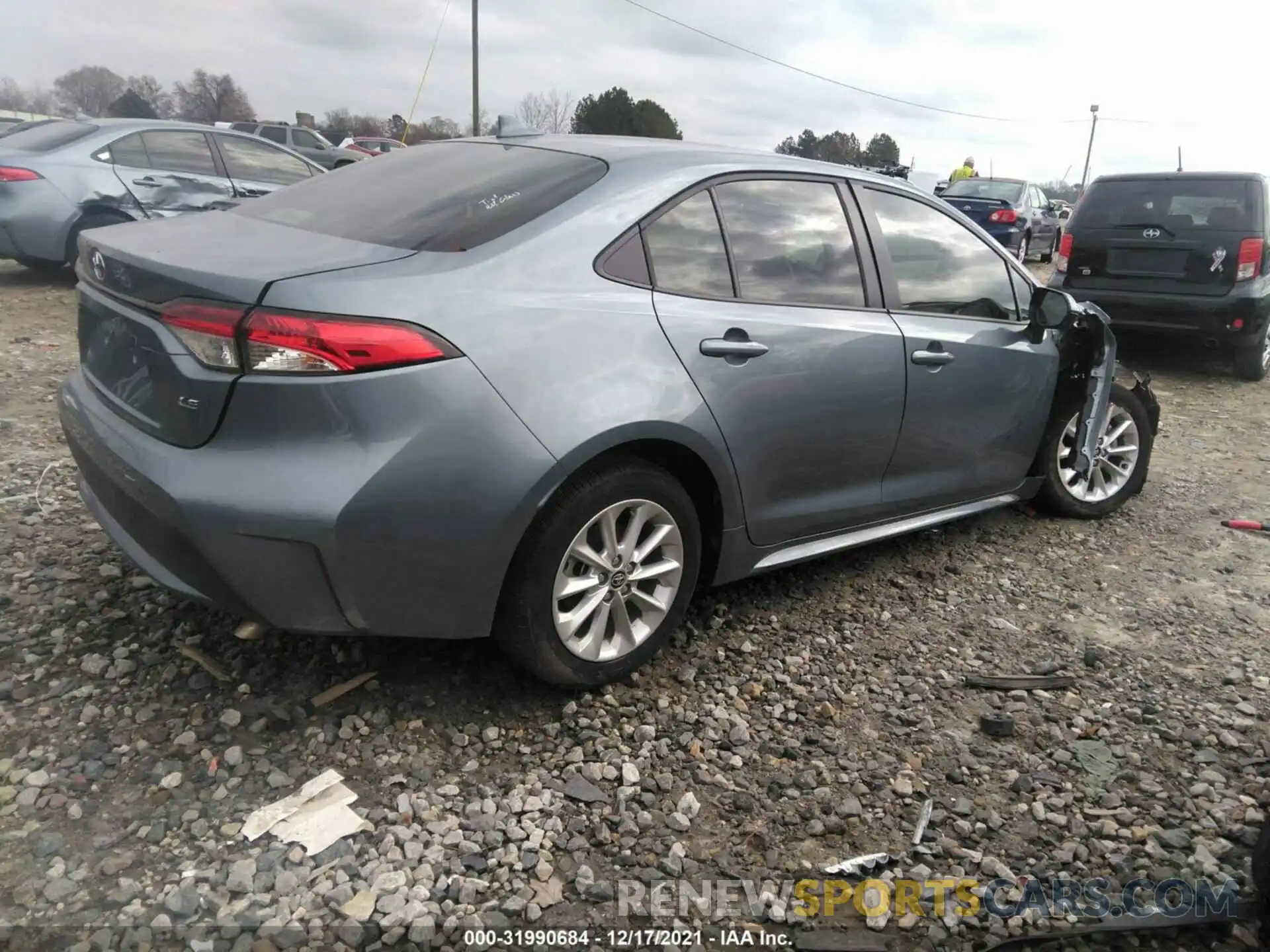 4 Photograph of a damaged car JTDVPMAE3MJ123200 TOYOTA COROLLA 2021