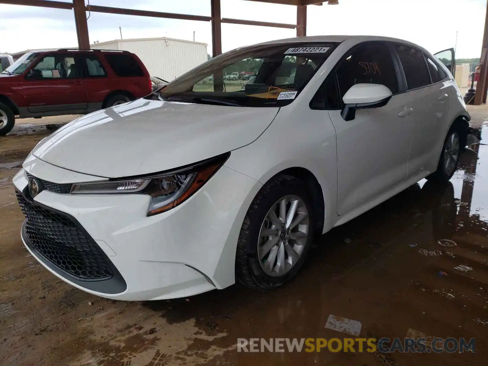 2 Photograph of a damaged car JTDVPMAE3MJ123505 TOYOTA COROLLA 2021