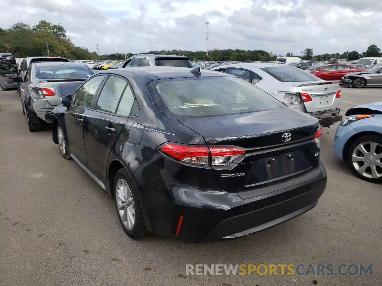 3 Photograph of a damaged car JTDVPMAE3MJ132172 TOYOTA COROLLA 2021