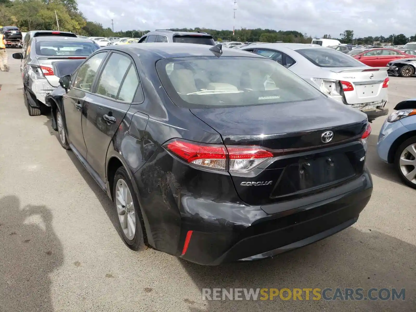 6 Photograph of a damaged car JTDVPMAE3MJ132172 TOYOTA COROLLA 2021