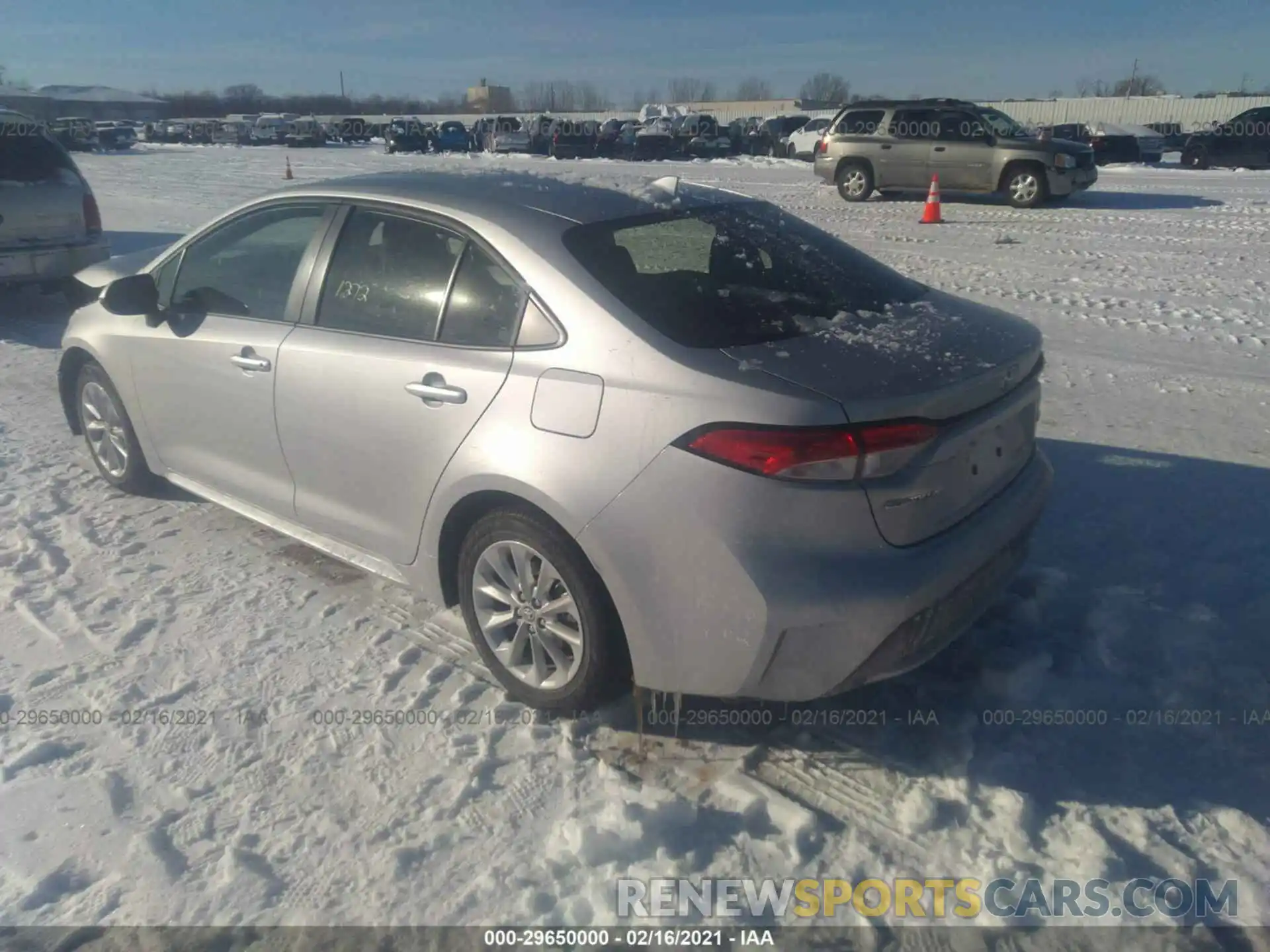 3 Photograph of a damaged car JTDVPMAE3MJ132365 TOYOTA COROLLA 2021