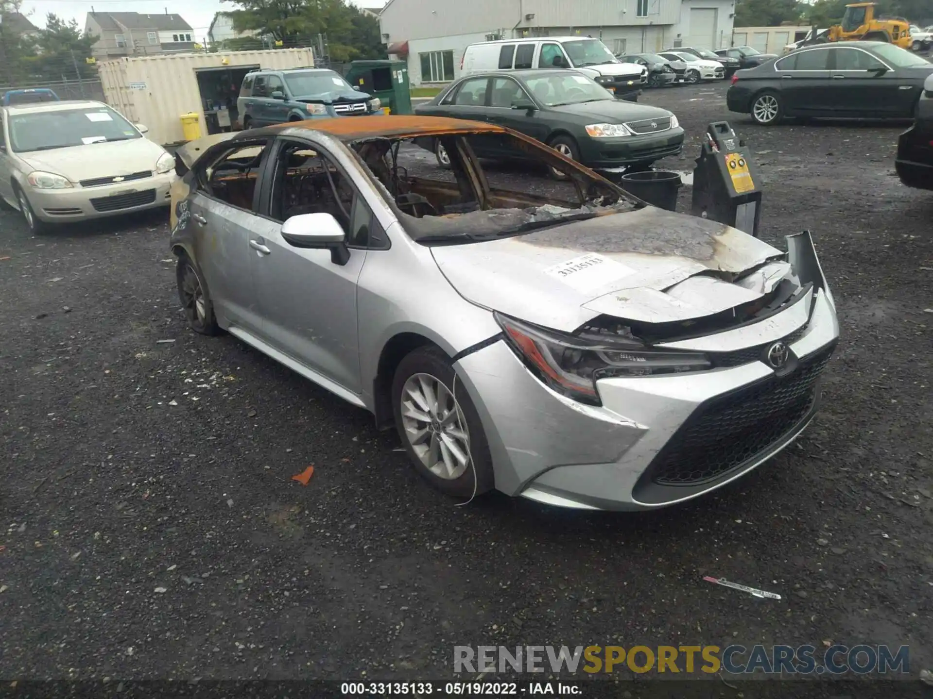 1 Photograph of a damaged car JTDVPMAE3MJ132401 TOYOTA COROLLA 2021