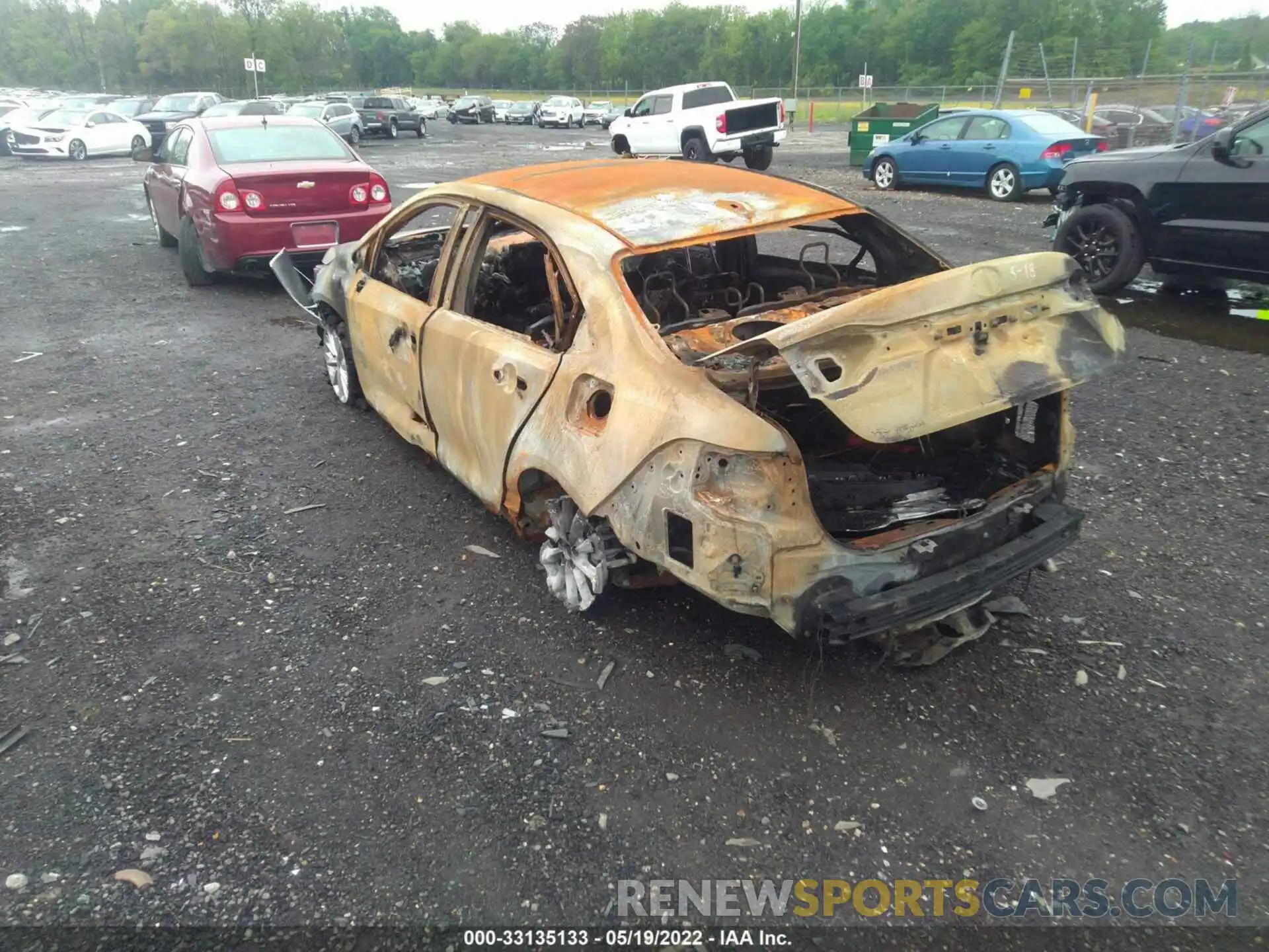 3 Photograph of a damaged car JTDVPMAE3MJ132401 TOYOTA COROLLA 2021