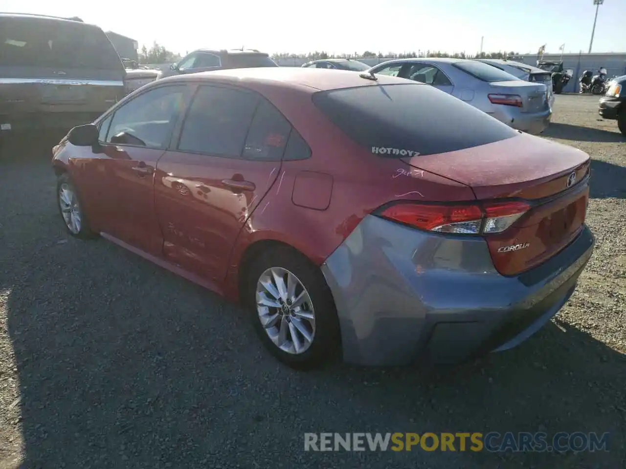 3 Photograph of a damaged car JTDVPMAE3MJ132558 TOYOTA COROLLA 2021