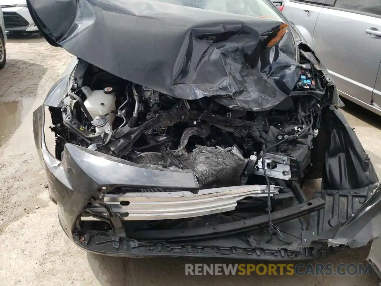 9 Photograph of a damaged car JTDVPMAE3MJ141079 TOYOTA COROLLA 2021