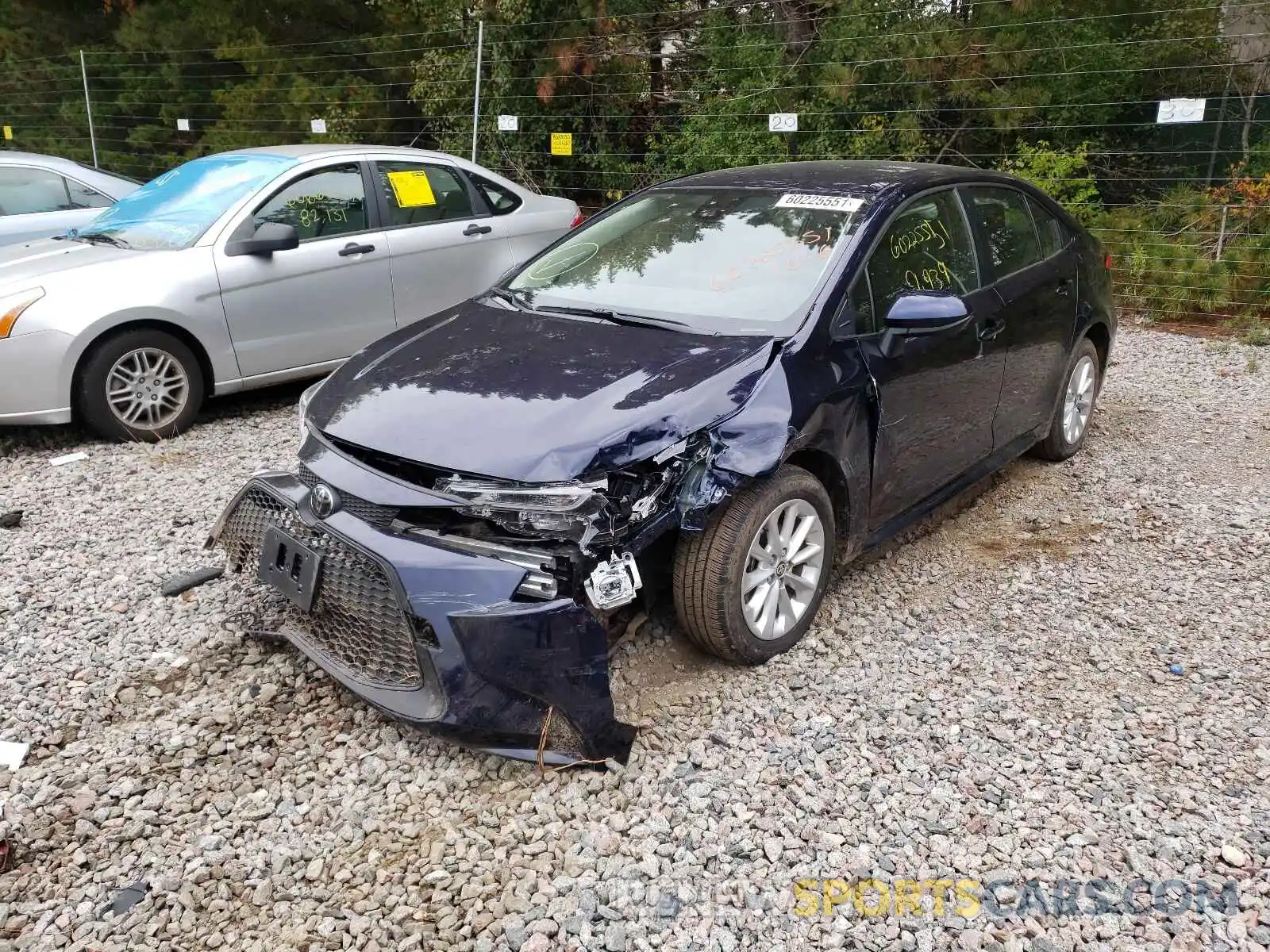 2 Photograph of a damaged car JTDVPMAE4MJ120192 TOYOTA COROLLA 2021