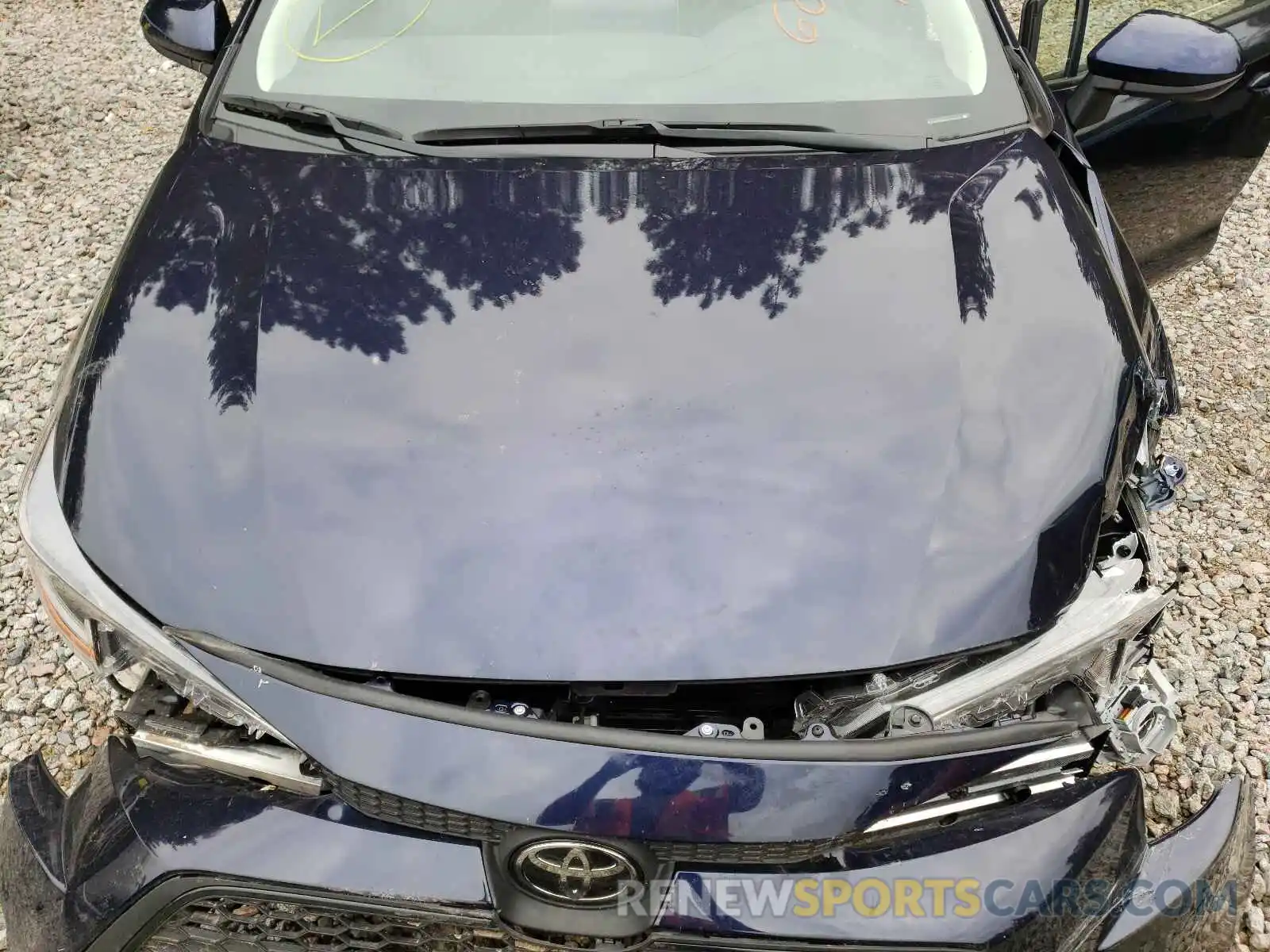 7 Photograph of a damaged car JTDVPMAE4MJ120192 TOYOTA COROLLA 2021