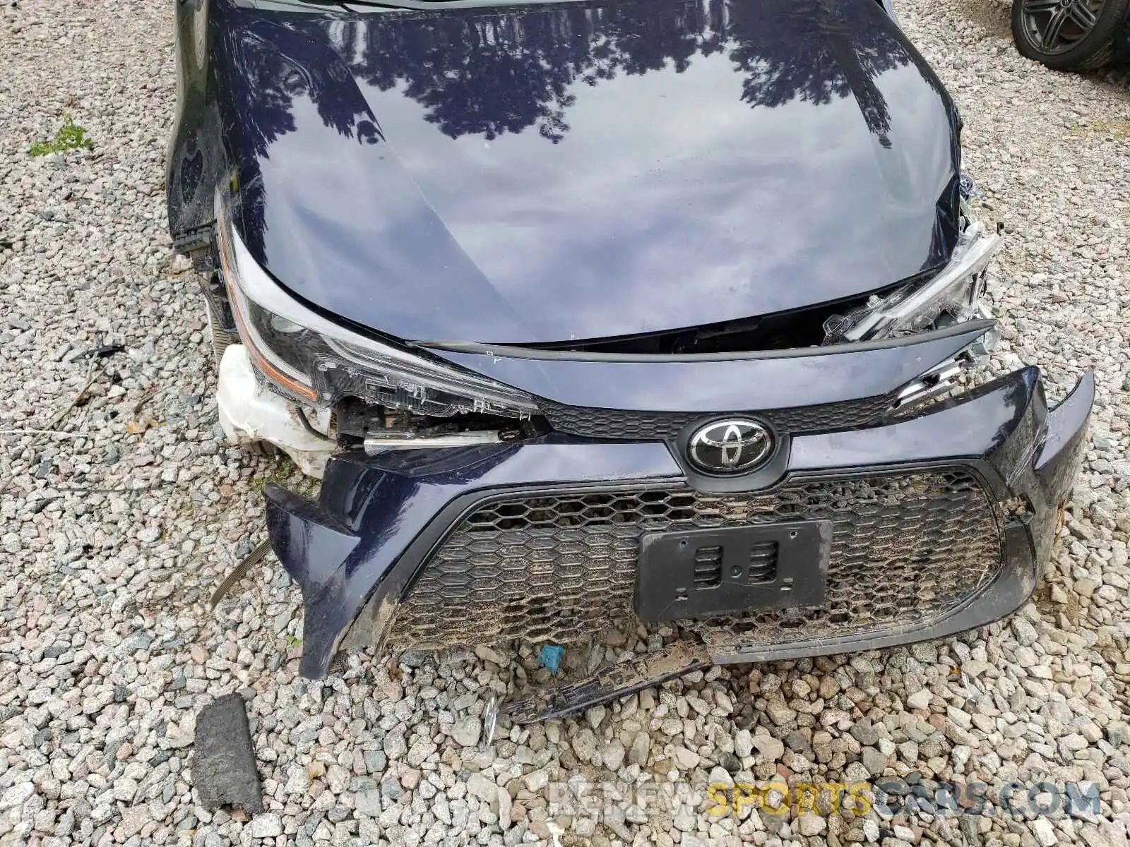 9 Photograph of a damaged car JTDVPMAE4MJ120192 TOYOTA COROLLA 2021