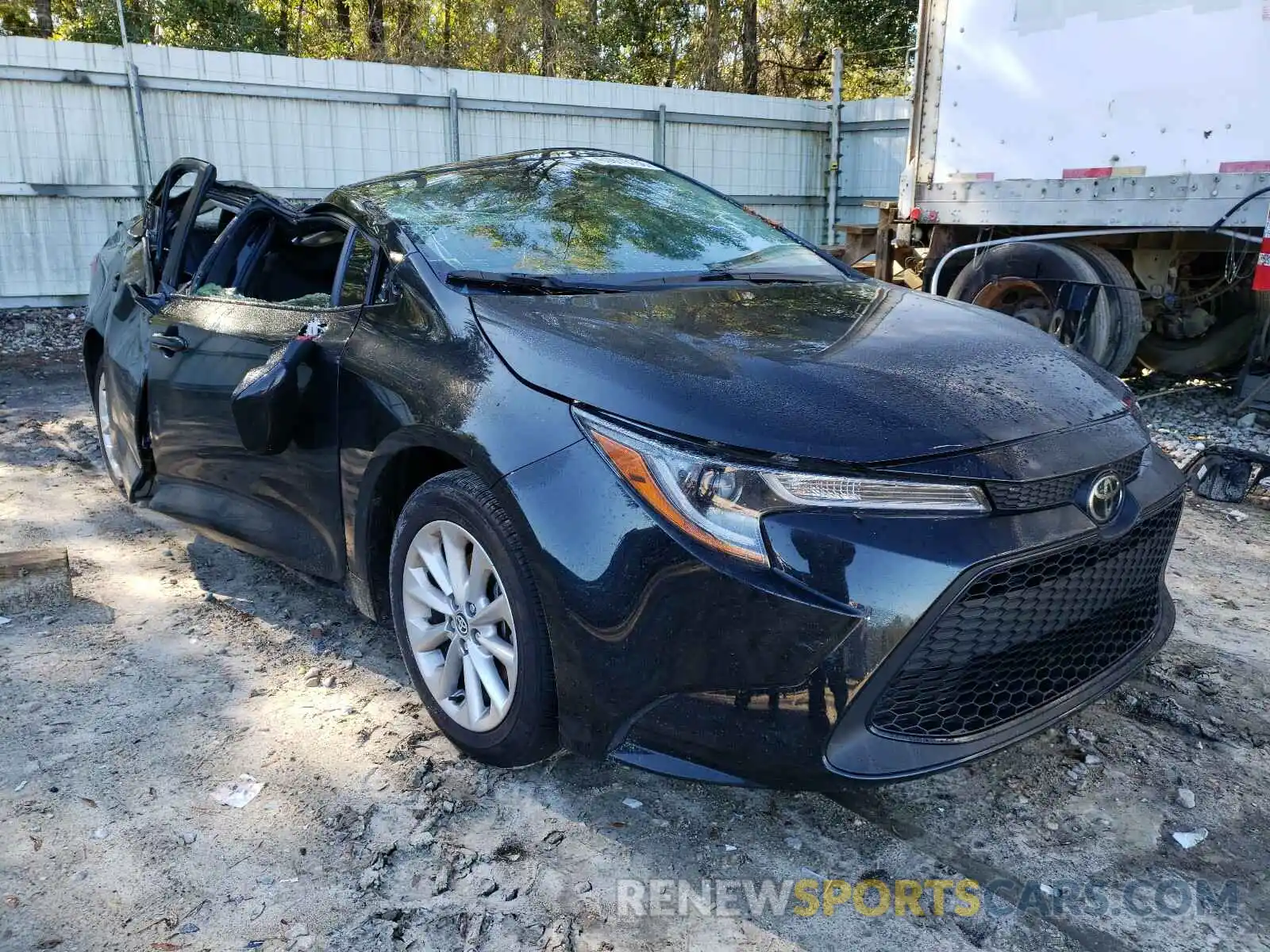 1 Photograph of a damaged car JTDVPMAE4MJ123240 TOYOTA COROLLA 2021