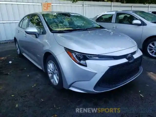 1 Photograph of a damaged car JTDVPMAE4MJ129961 TOYOTA COROLLA 2021