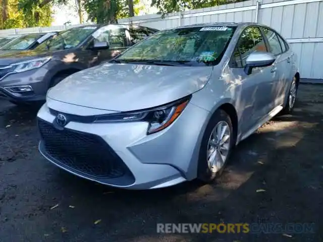 2 Photograph of a damaged car JTDVPMAE4MJ129961 TOYOTA COROLLA 2021