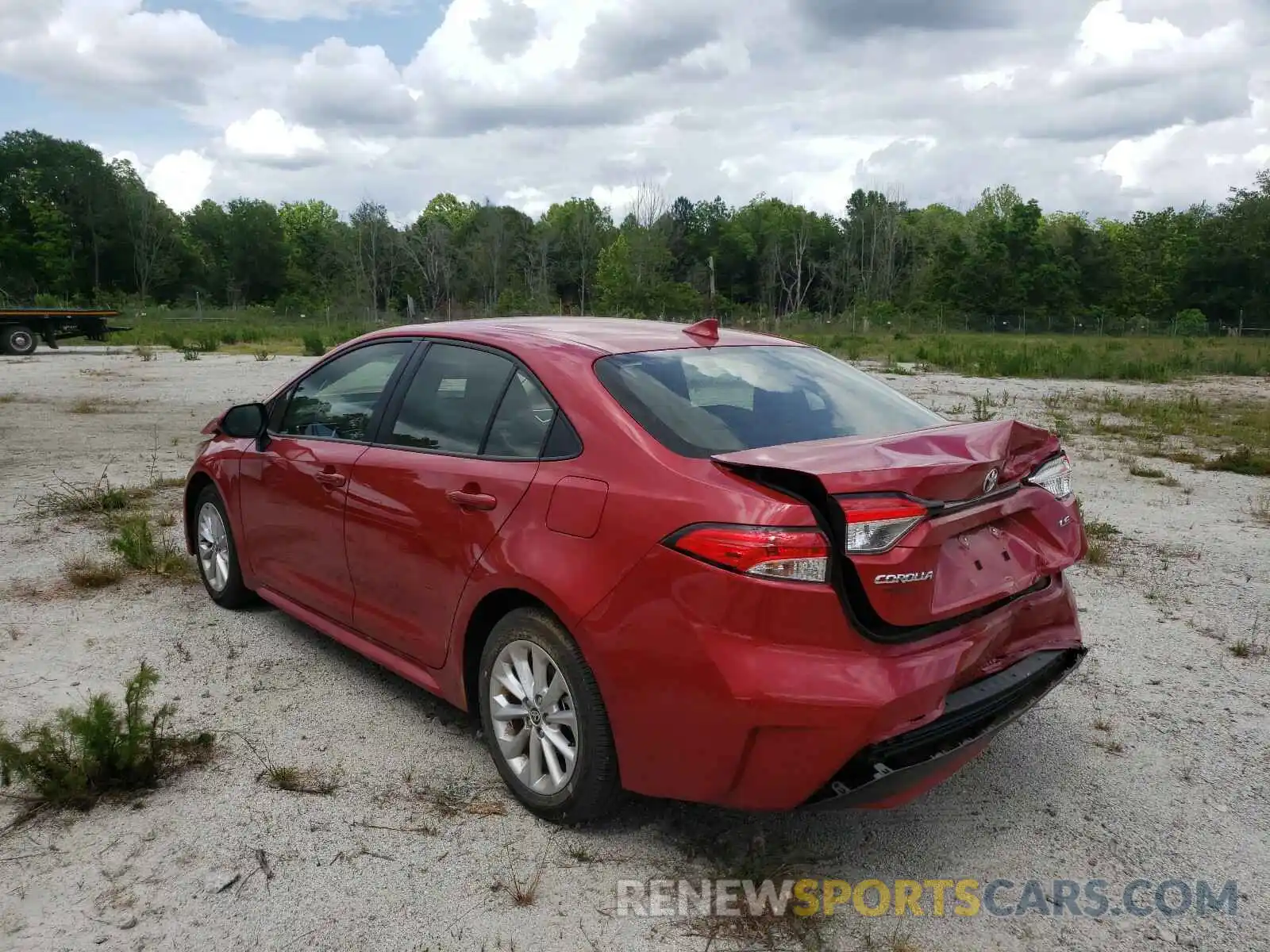 3 Photograph of a damaged car JTDVPMAE4MJ130818 TOYOTA COROLLA 2021