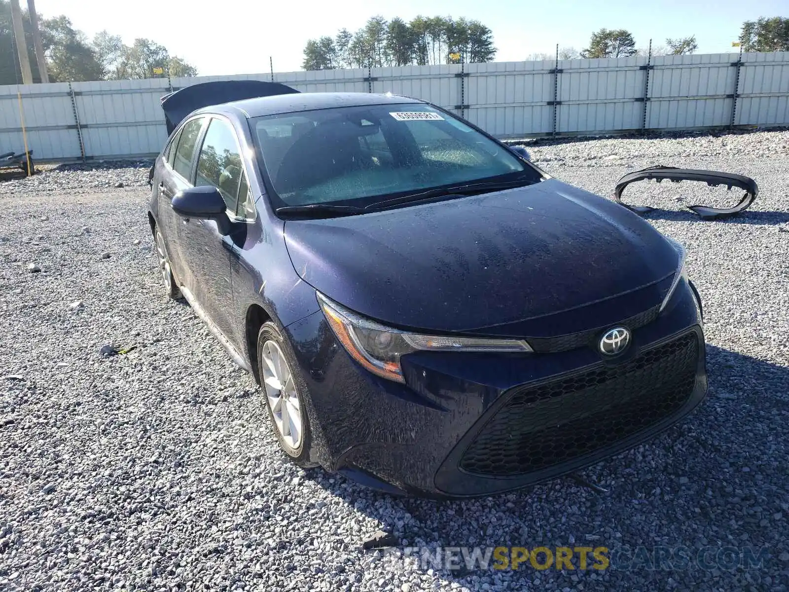 1 Photograph of a damaged car JTDVPMAE4MJ131001 TOYOTA COROLLA 2021